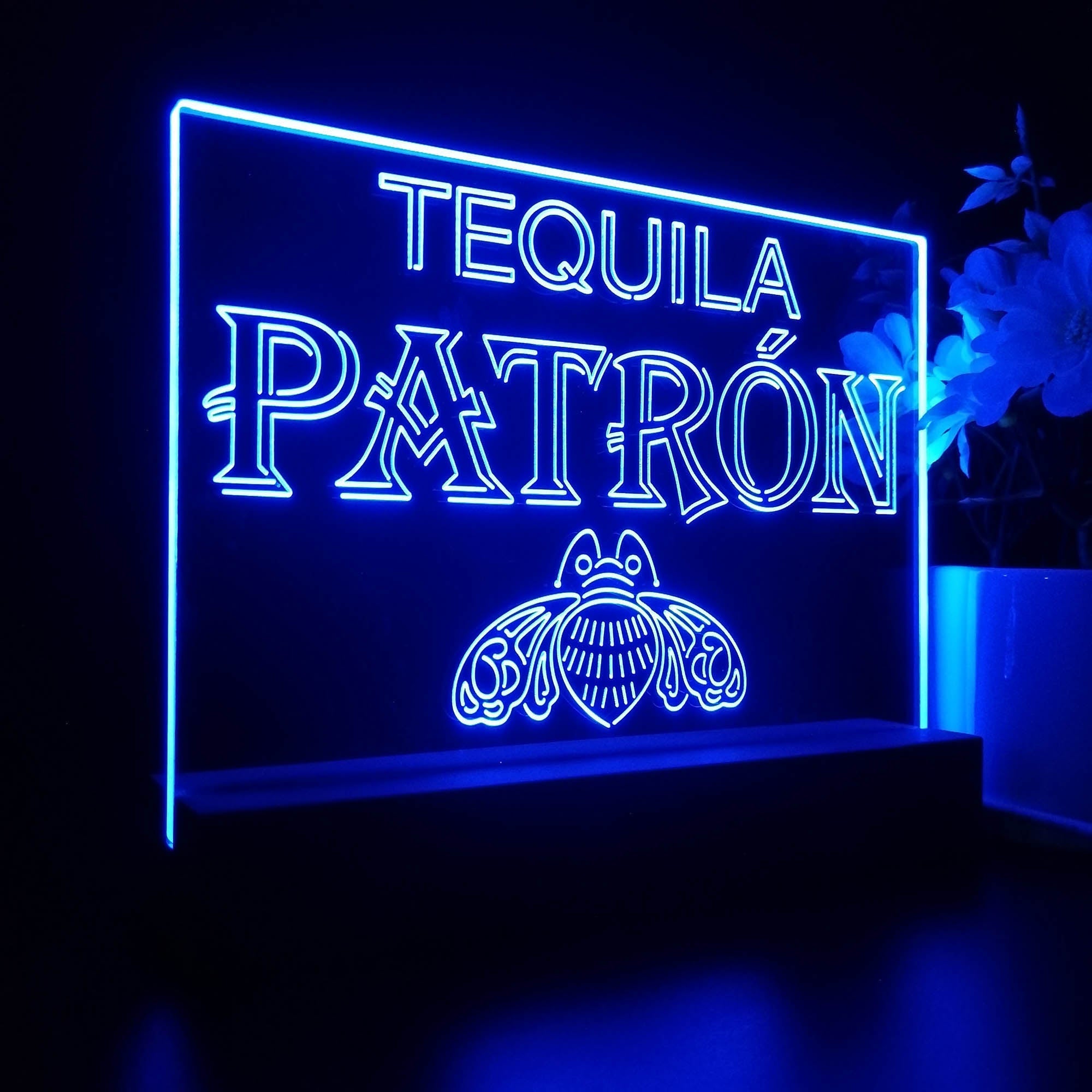 Tequila Patron Wine Neon Pub Bar Sign LED Lamp | PRO LED SIGN