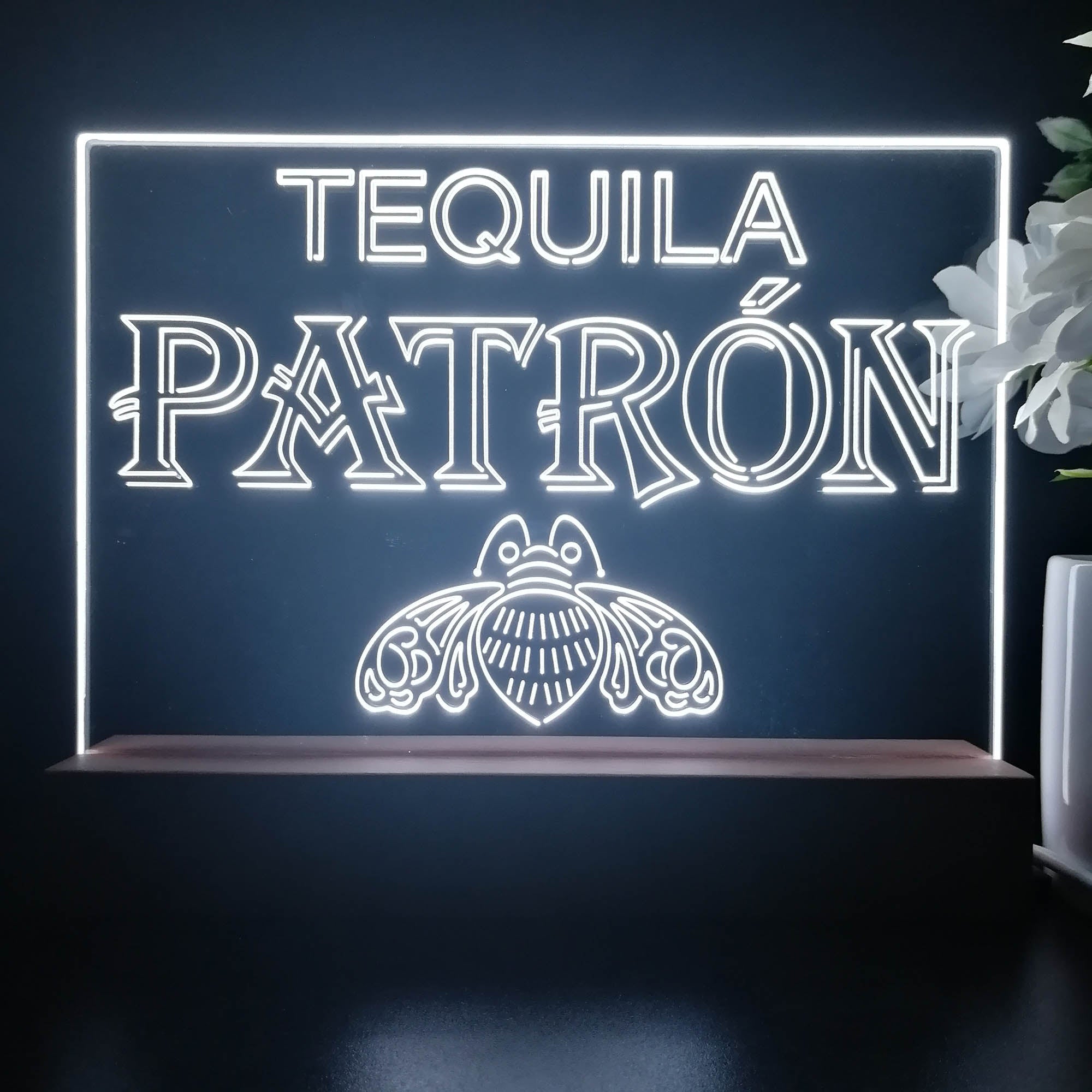 Tequila Patron Wine Neon Sign Pub Bar Lamp