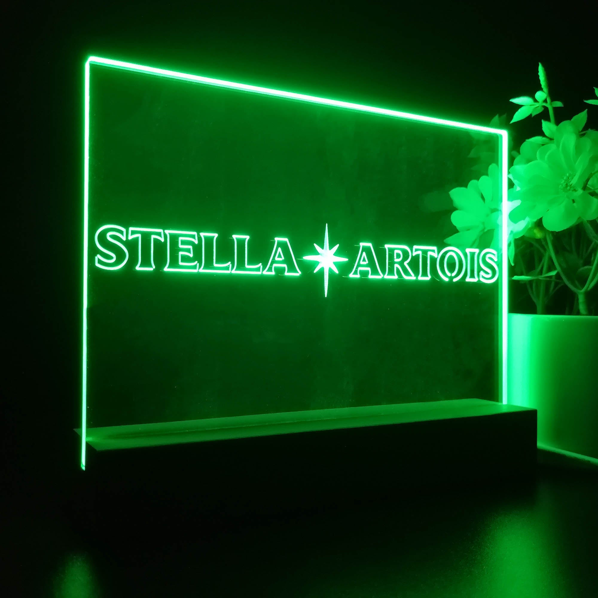 Stella Artois Star Neon Sign Pub Bar Lamp