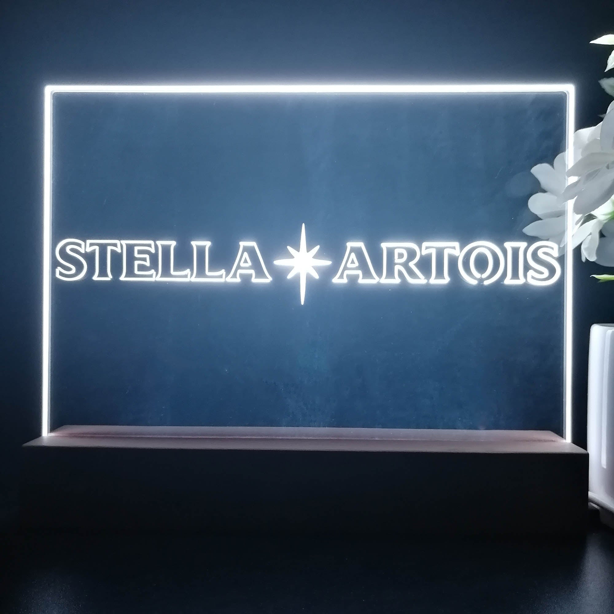 Stella Artois Star Neon Sign Pub Bar Lamp
