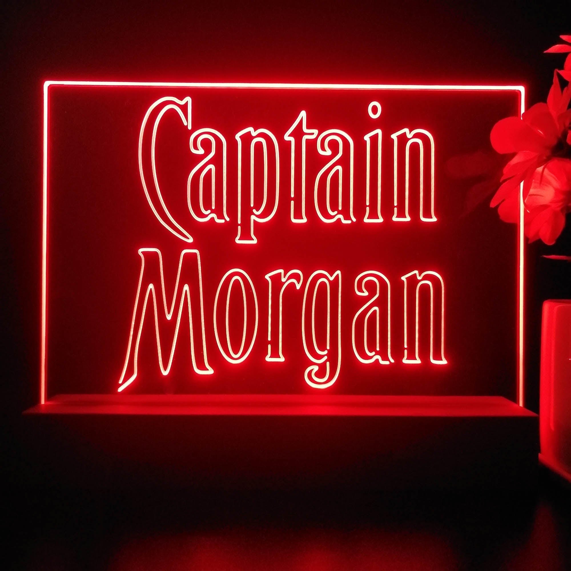 Captain Morgan Neon Sign Pub Bar Lamp