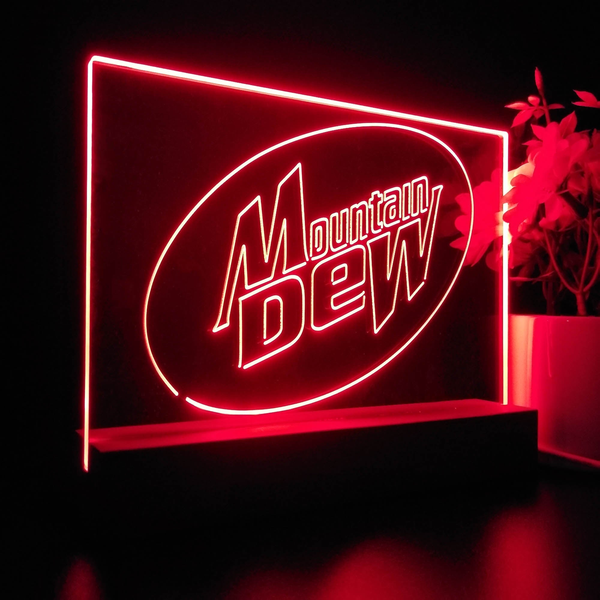 Mountain Dew Classic Neon Sign Pub Bar Lamp