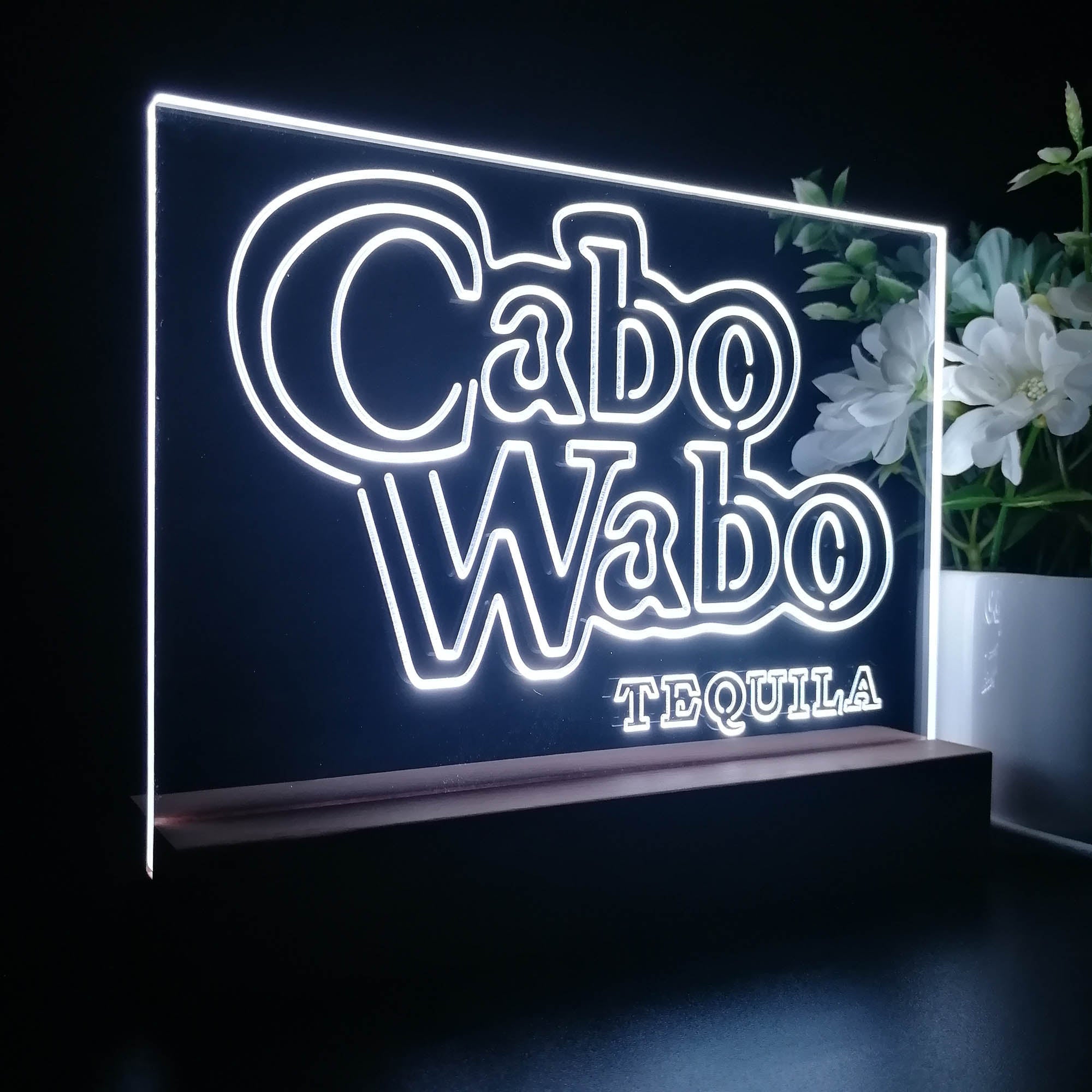 Cabo Wabo Tequila Classic Neon Sign Pub Bar Decor Lamp