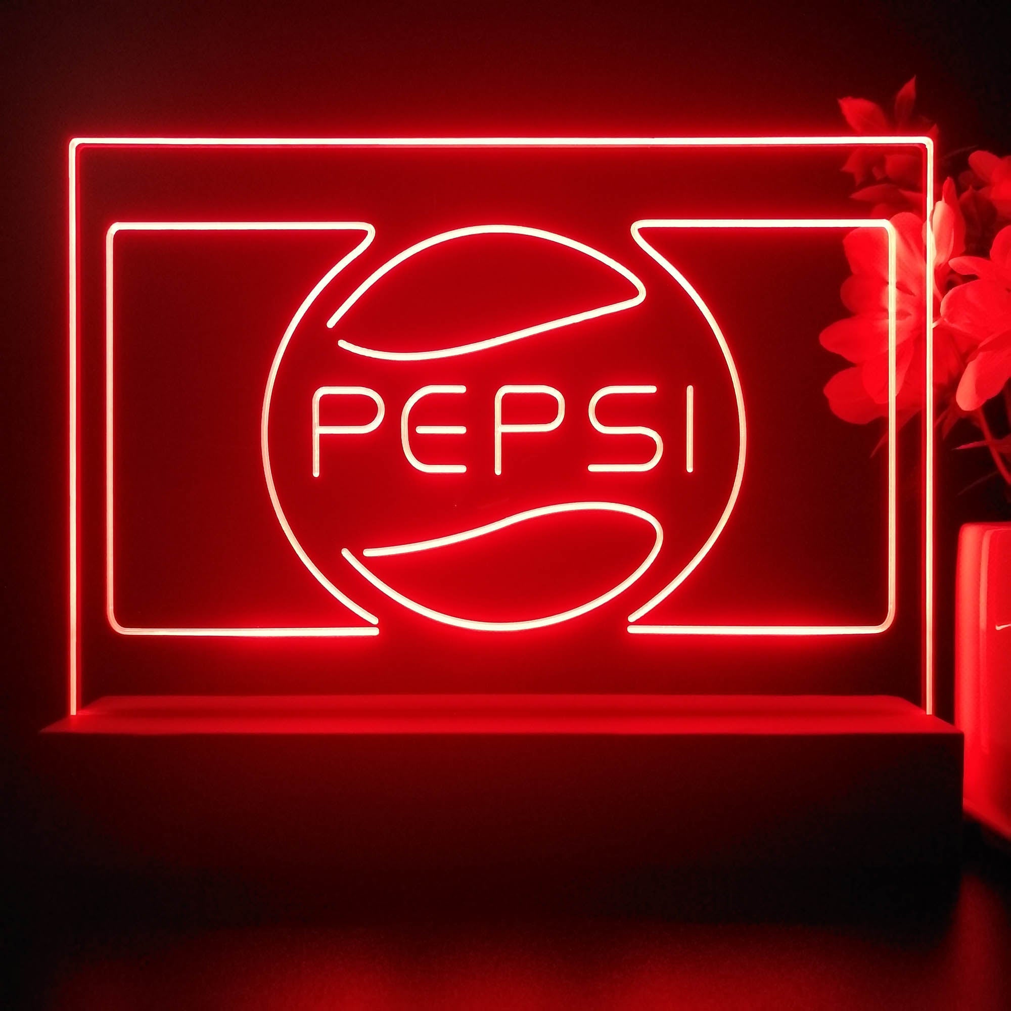 Pepsi Cola Classic Drink Neon Sign Pub Bar Decor Lamp