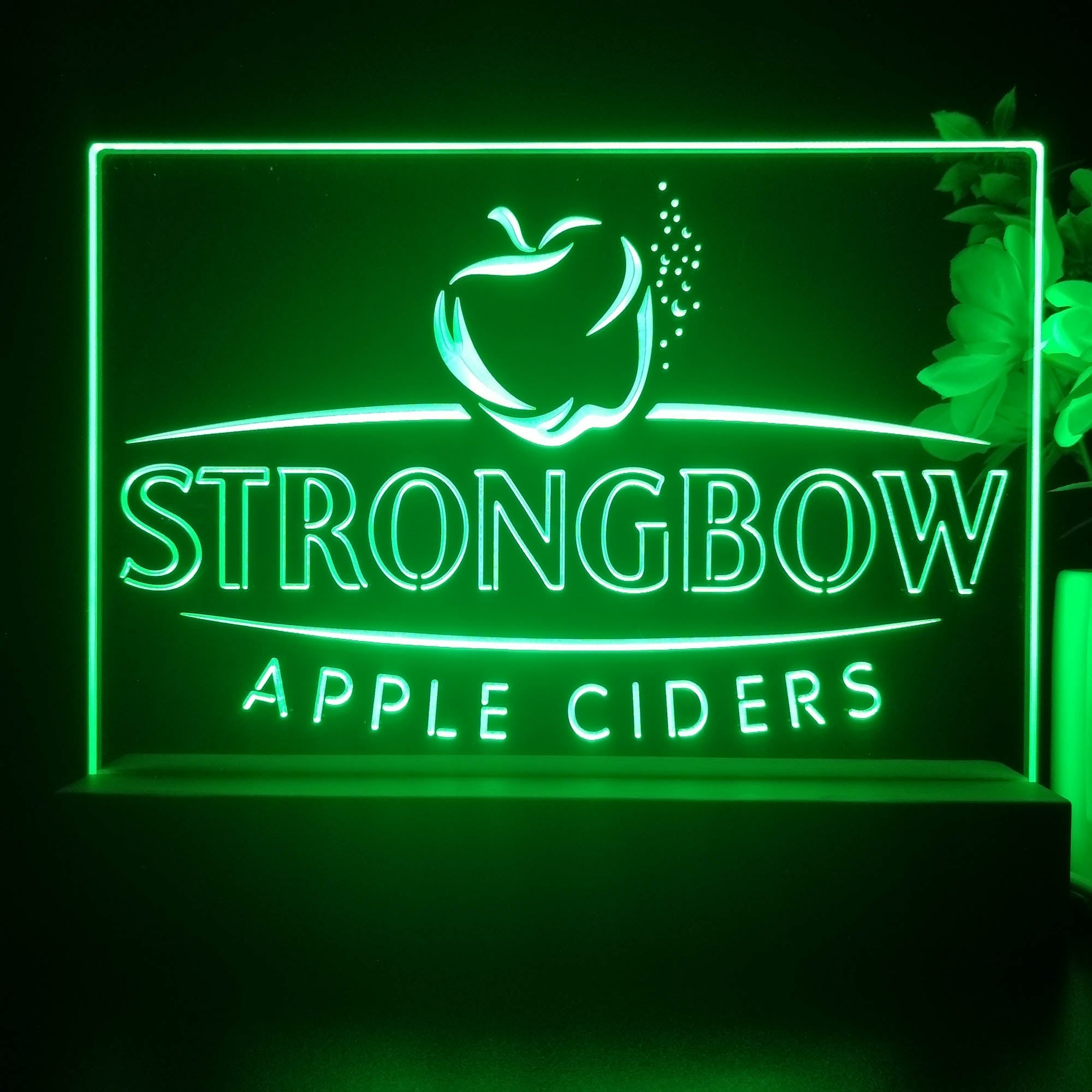 Strongbow Apple Ciders Neon Sign Pub Bar Decor Lamp