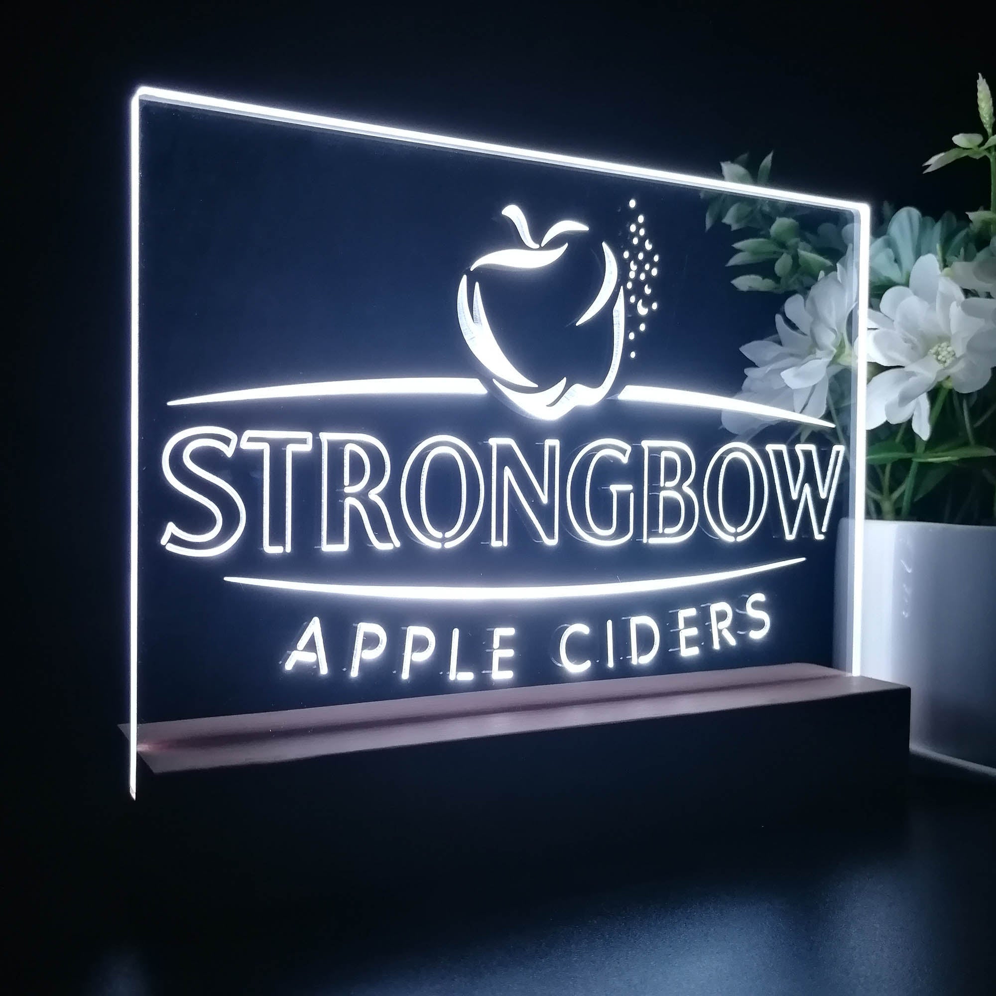 Strongbow Apple Ciders Neon Sign Pub Bar Decor Lamp