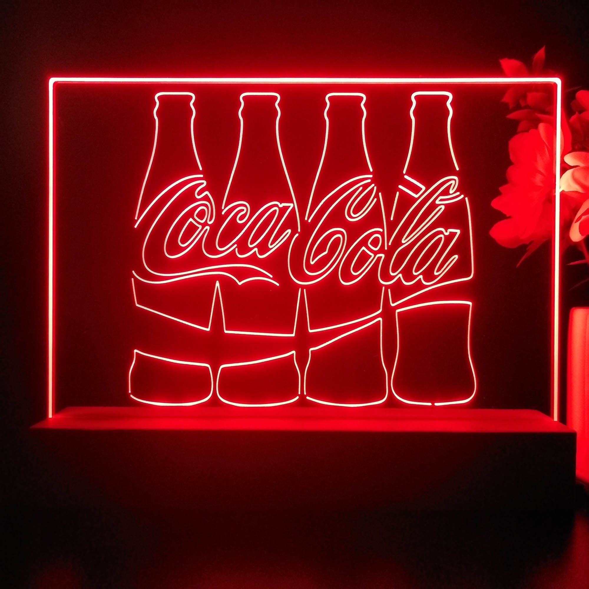 Coca Cola Bottles Neon Pub Bar Sign LED Lamp | PRO LED SIGN