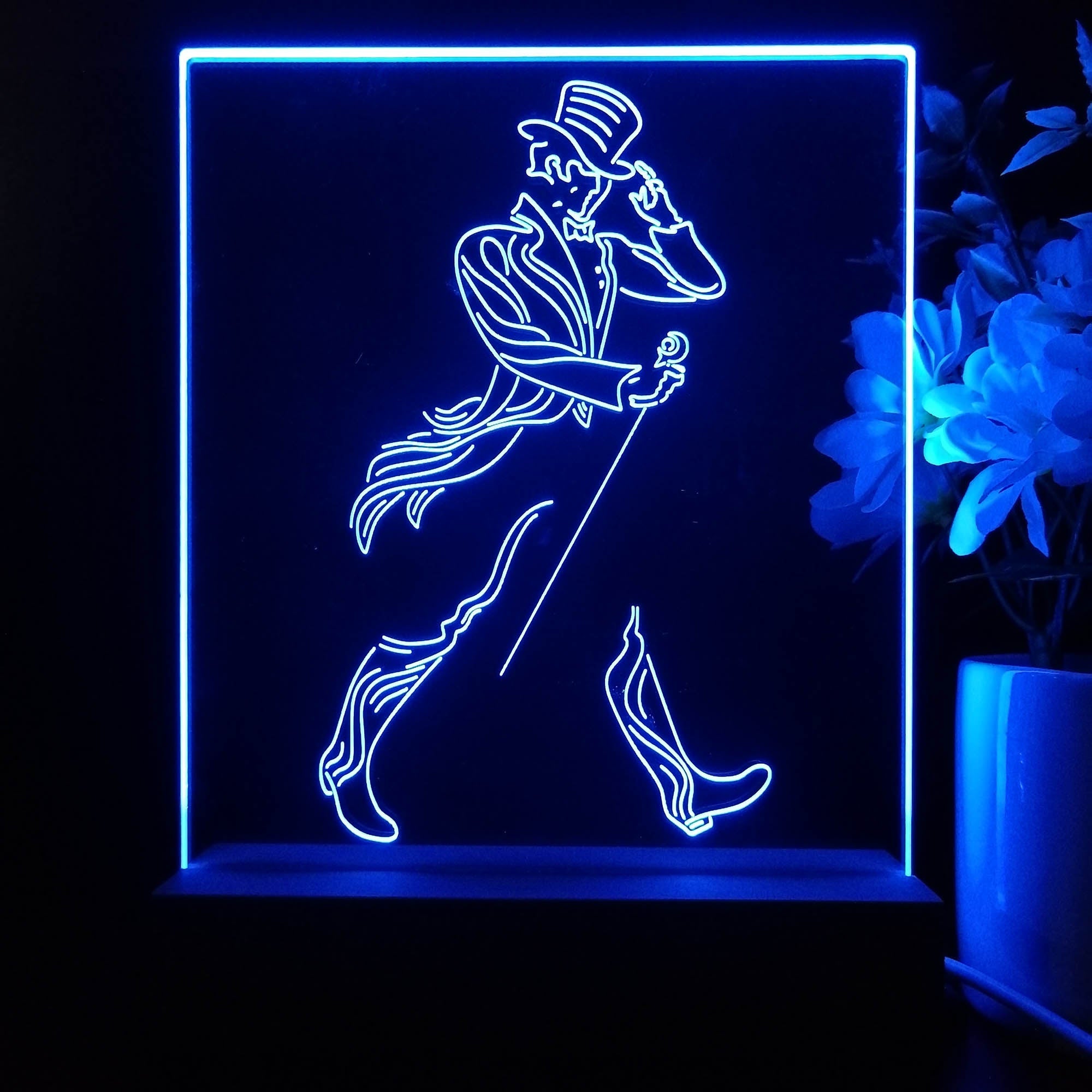 Johnnie Walker Night Light Neon Pub Bar Lamp