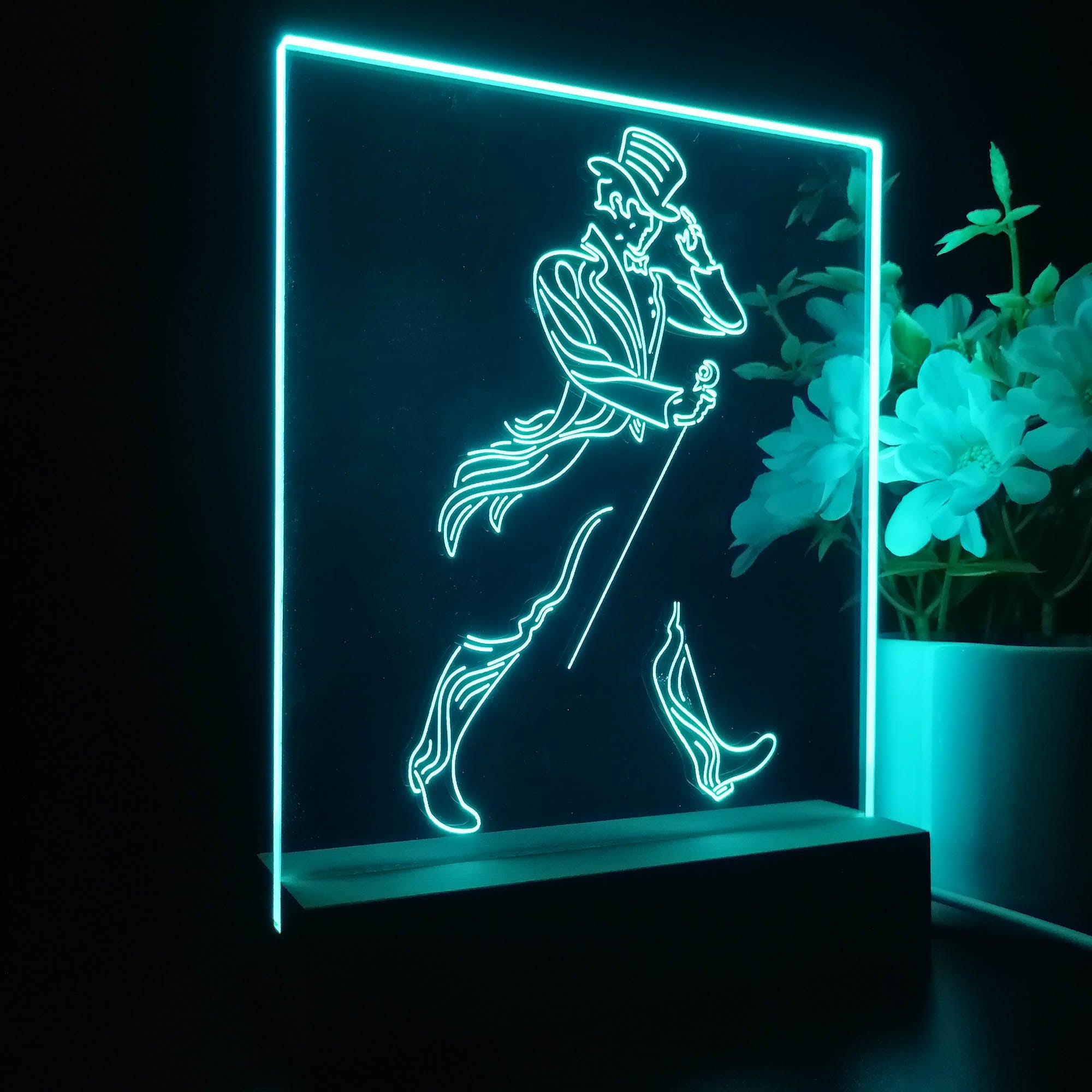 Johnnie Walker Night Light Neon Pub Bar Lamp