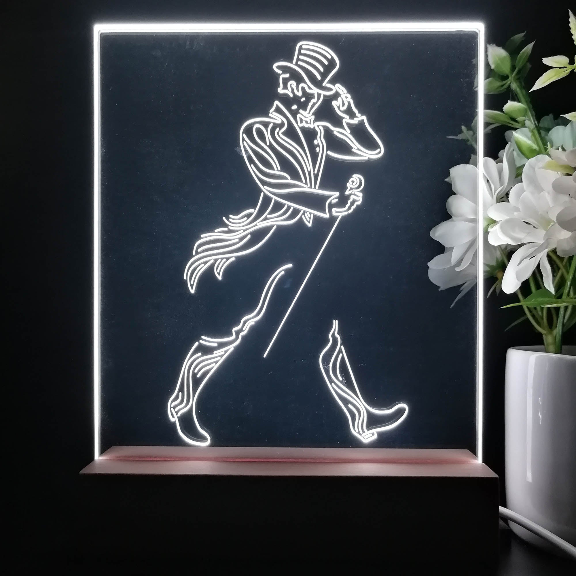 Johnnie Walker Night Light Neon Pub Bar Lamp