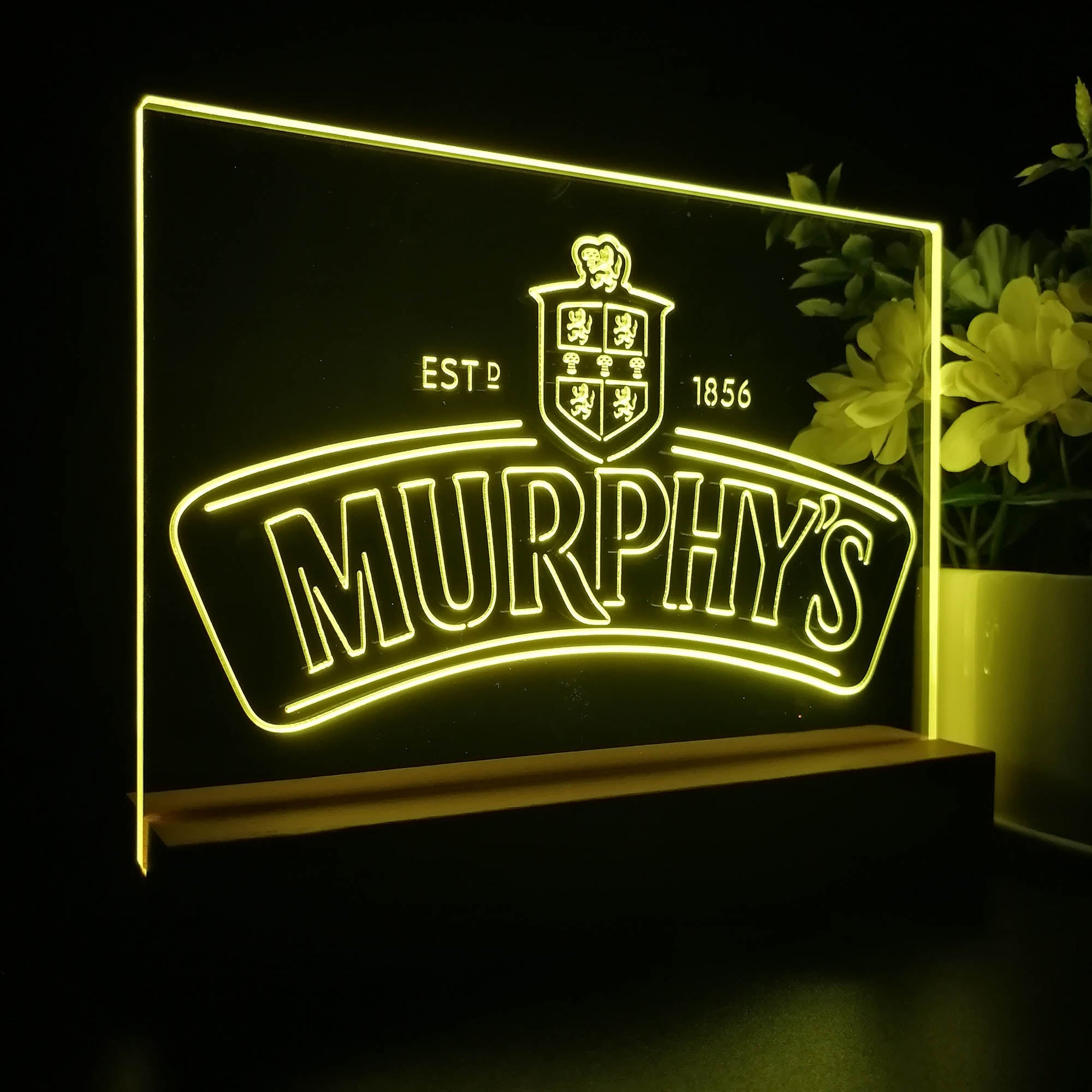 Murphy's Beer Est 1856 Neon Sign Pub Bar Decor Lamp