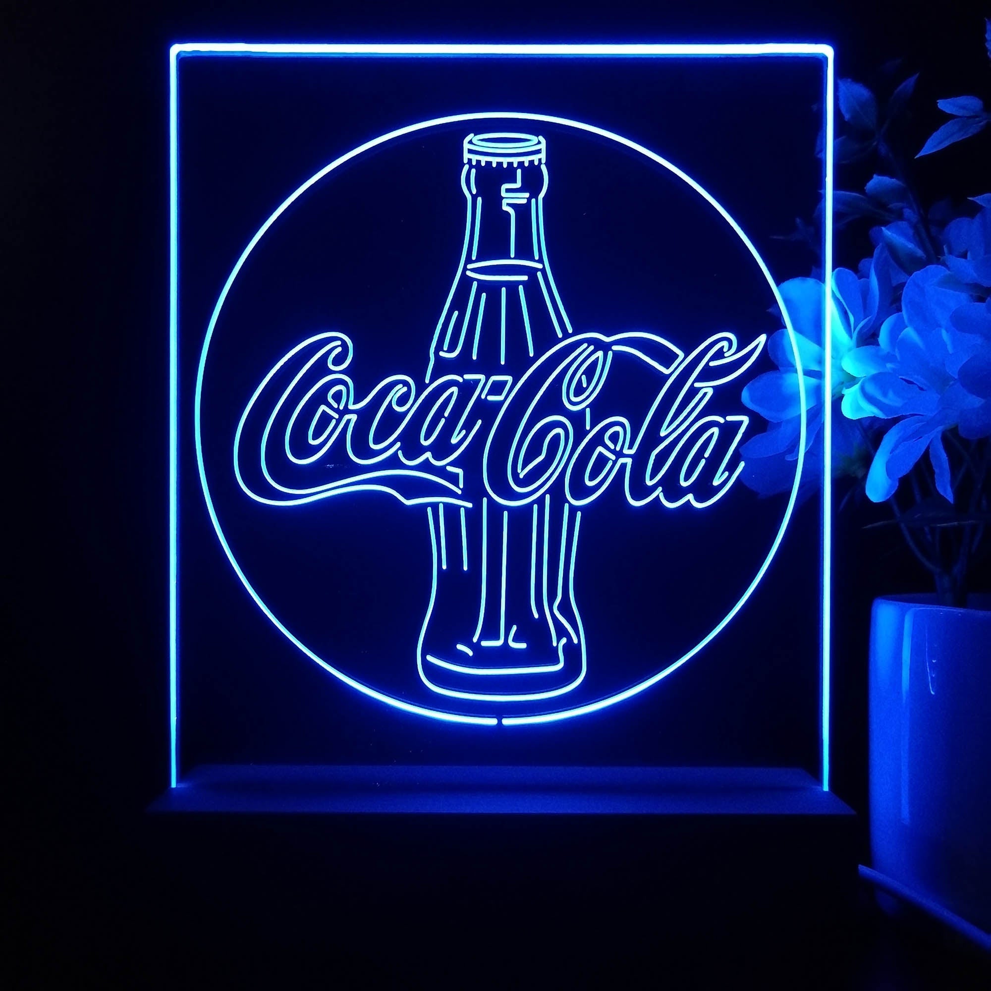 Coca Cola Classic Night Light Neon Pub Bar Lamp
