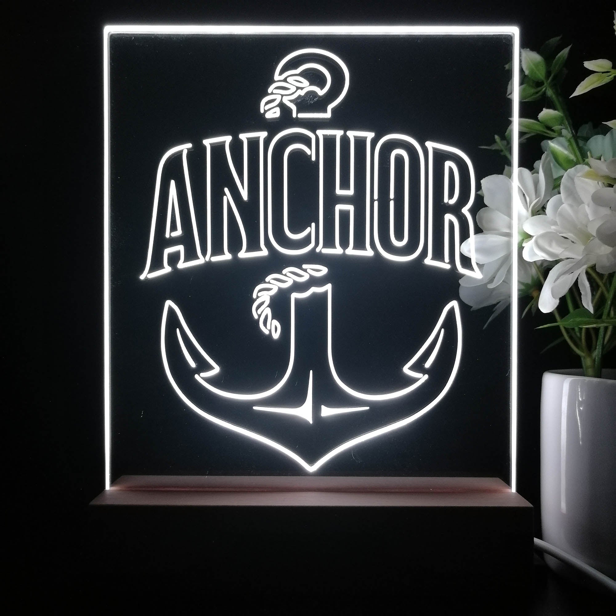 Anchor beer Night Light Neon Pub Bar Lamp