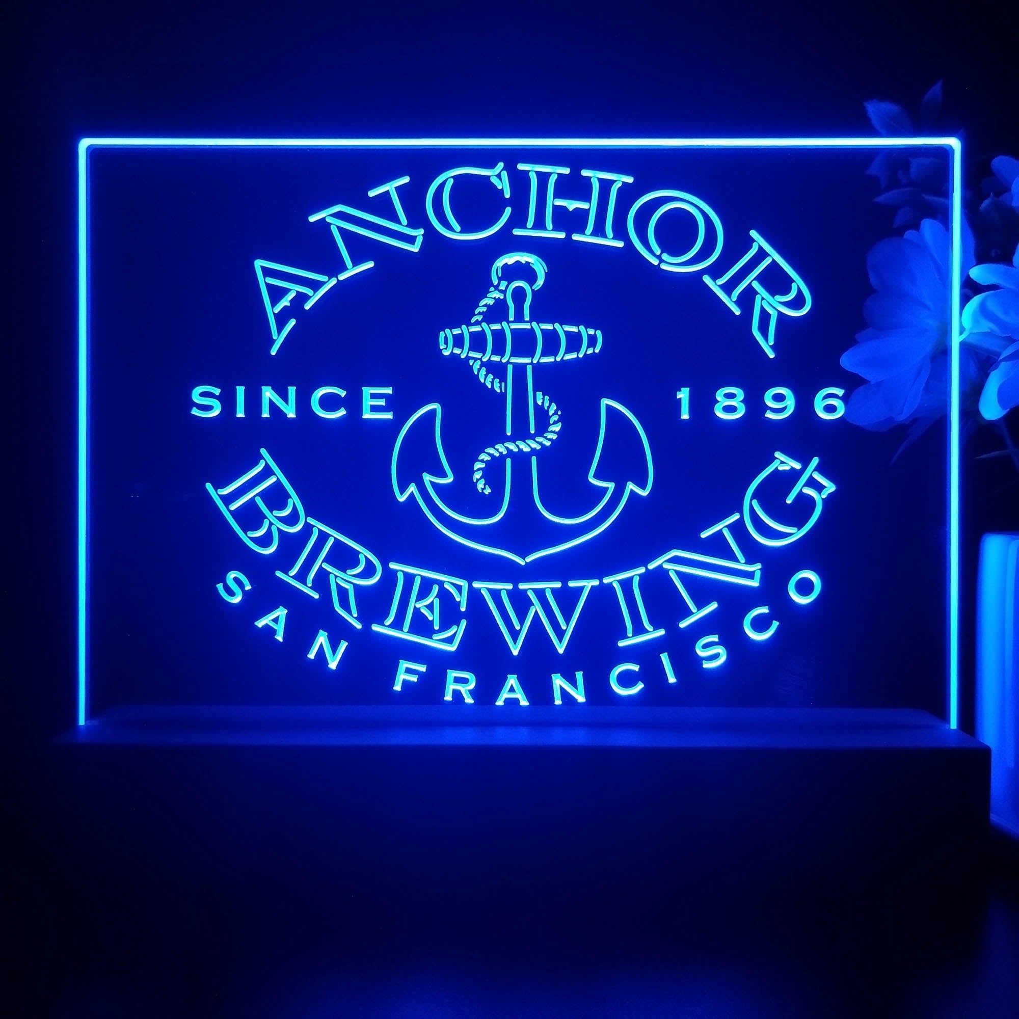 Anchor Brewing Co. Neon Sign Pub Bar Decor Lamp