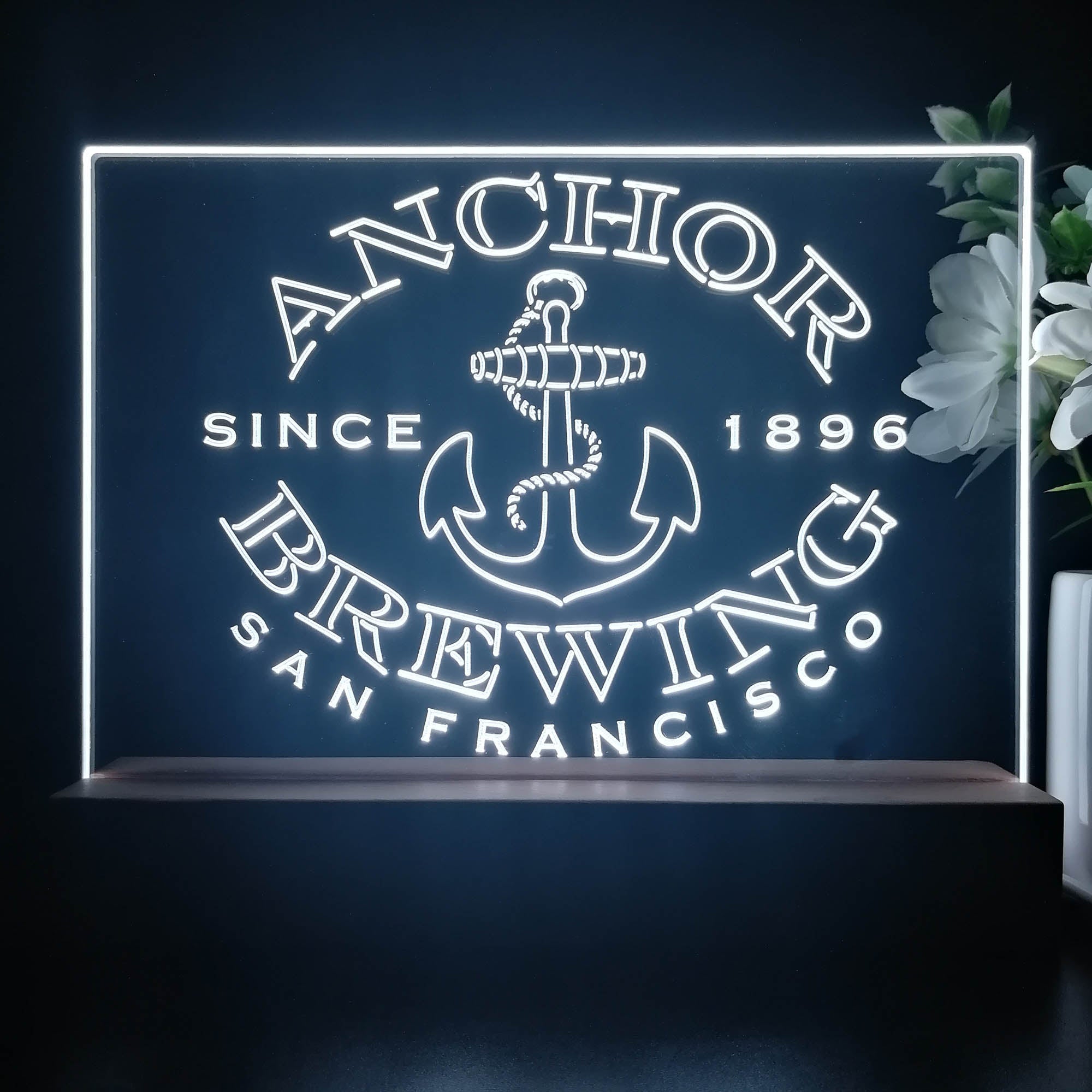 Anchor Brewing Co. Neon Sign Pub Bar Decor Lamp