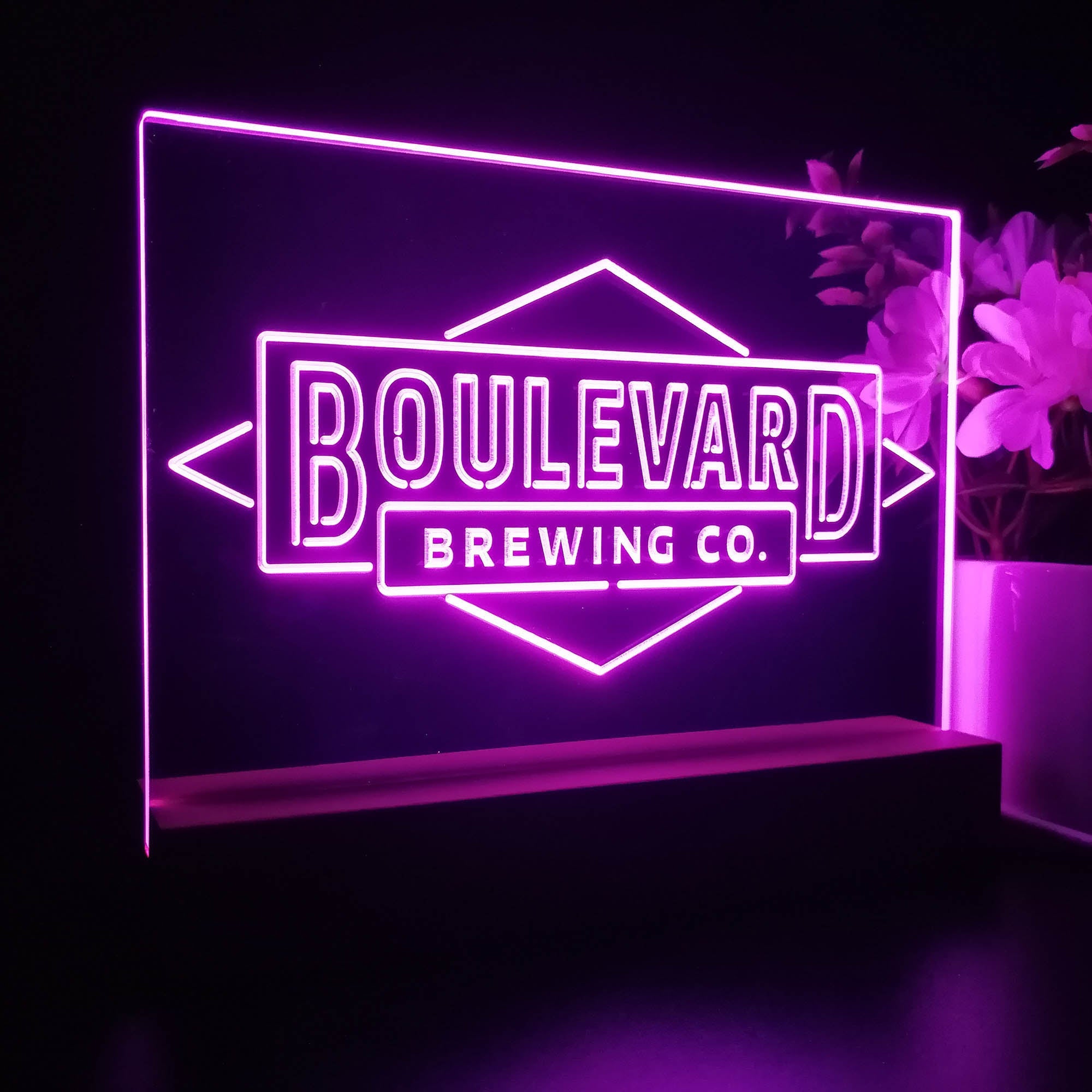 Boulevard Brewing Co. Neon Sign Pub Bar Decor Lamp