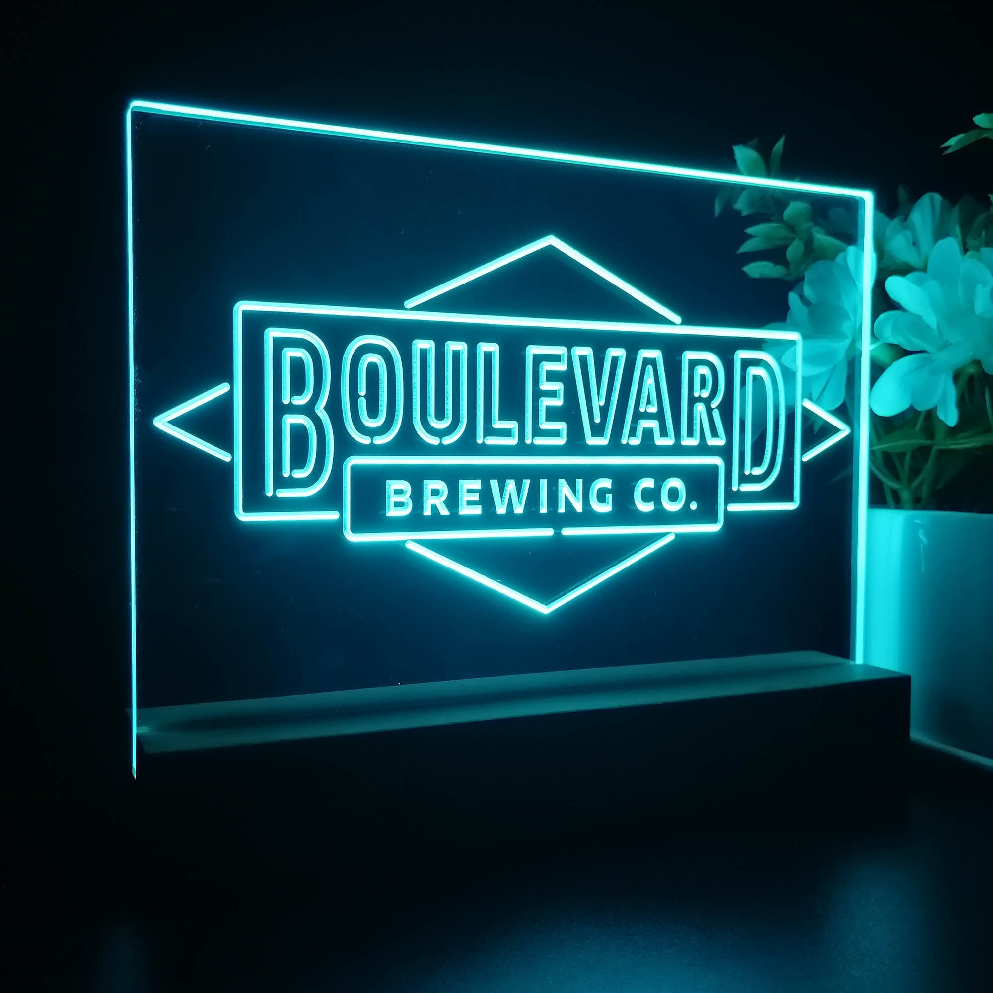Boulevard Brewing Co. Neon Sign Pub Bar Decor Lamp