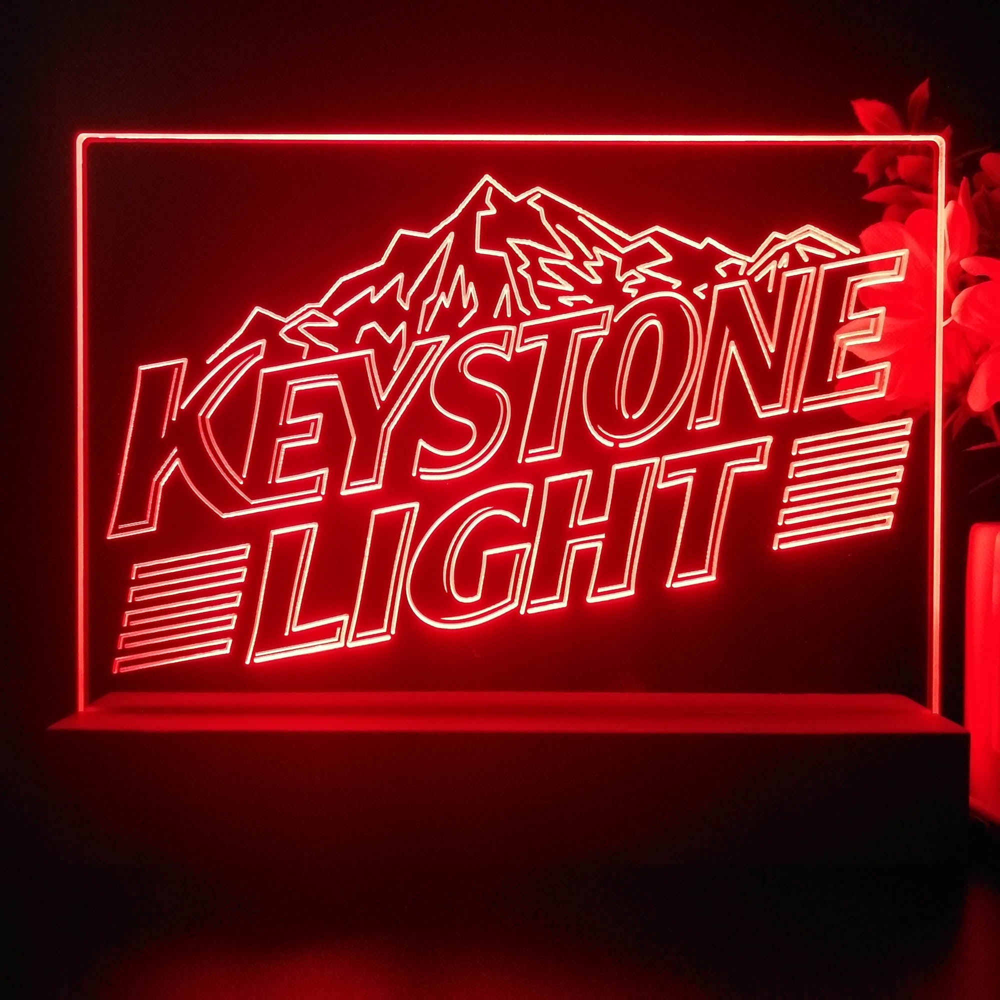 Keystone Light Neon Pub Bar Sign LED Lamp | PRO LED SIGN