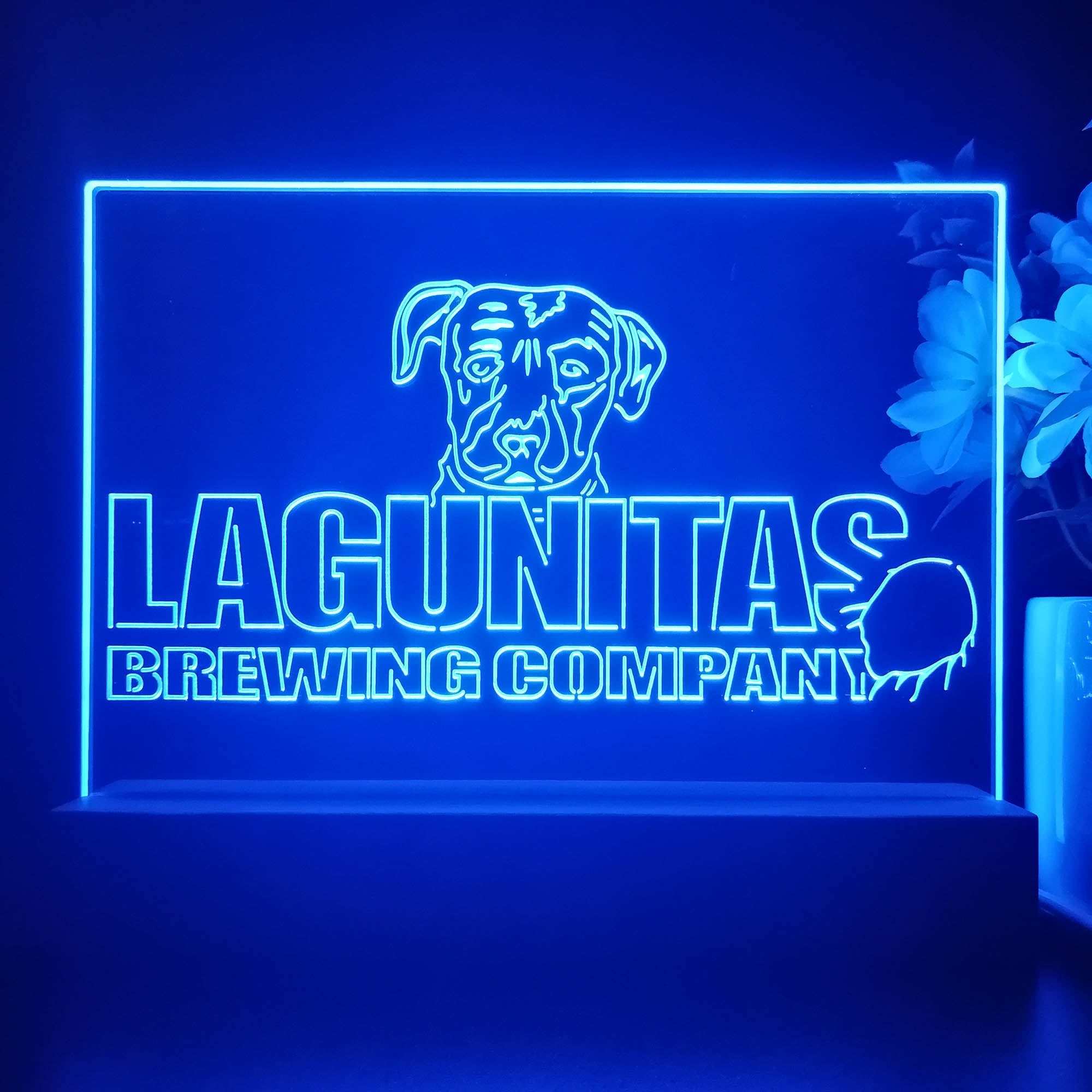 Lagunitas Brewing Co. Neon Sign Pub Bar Decor Lamp