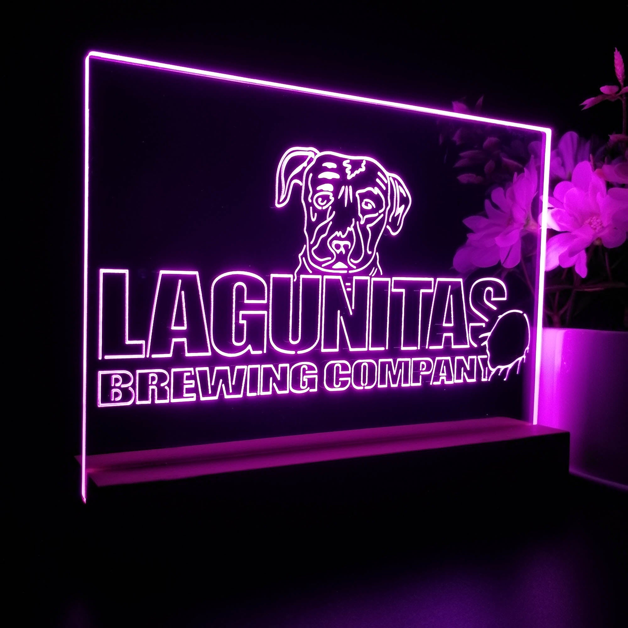 Lagunitas Brewing Co. Neon Sign Pub Bar Decor Lamp