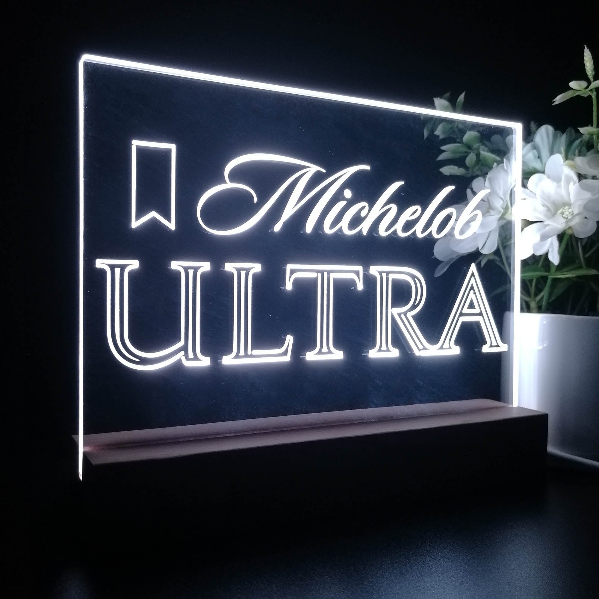 Michelob Ultra Beer Neon Sign Pub Bar Decor Lamp