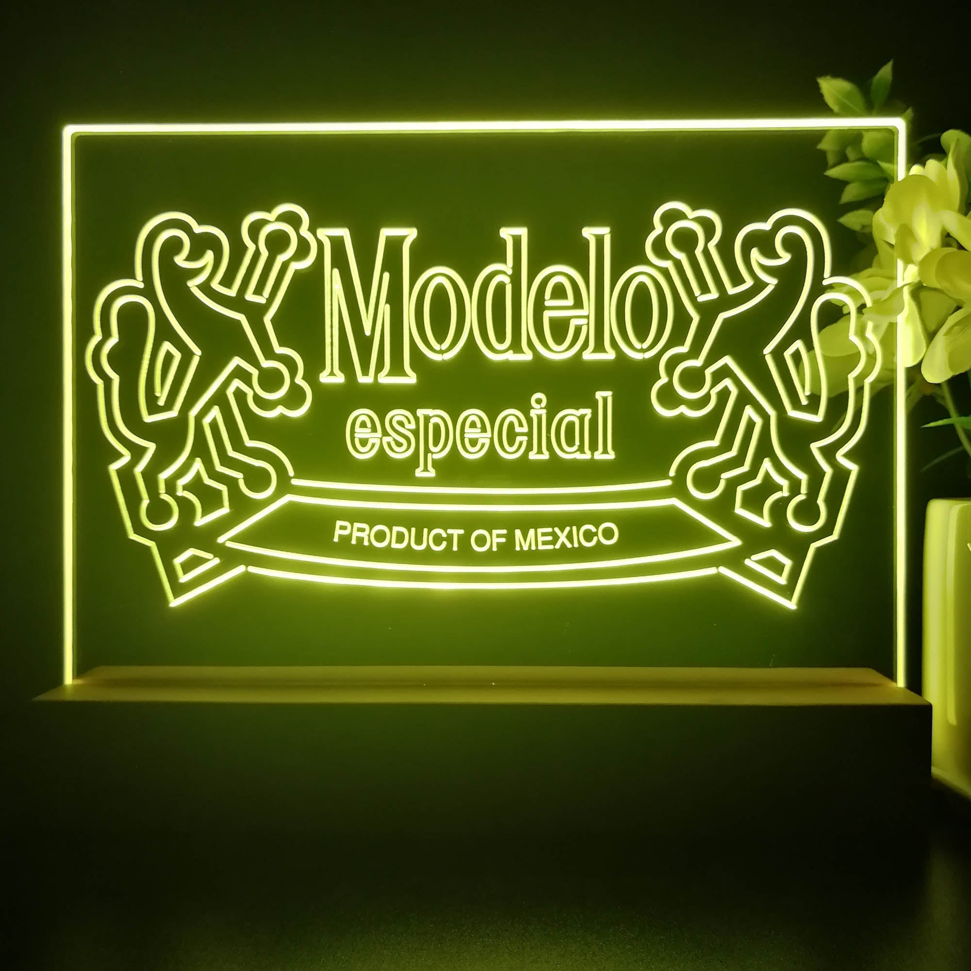 Modelo Especial Mexico Beer Neon Sign Pub Bar Decor Lamp