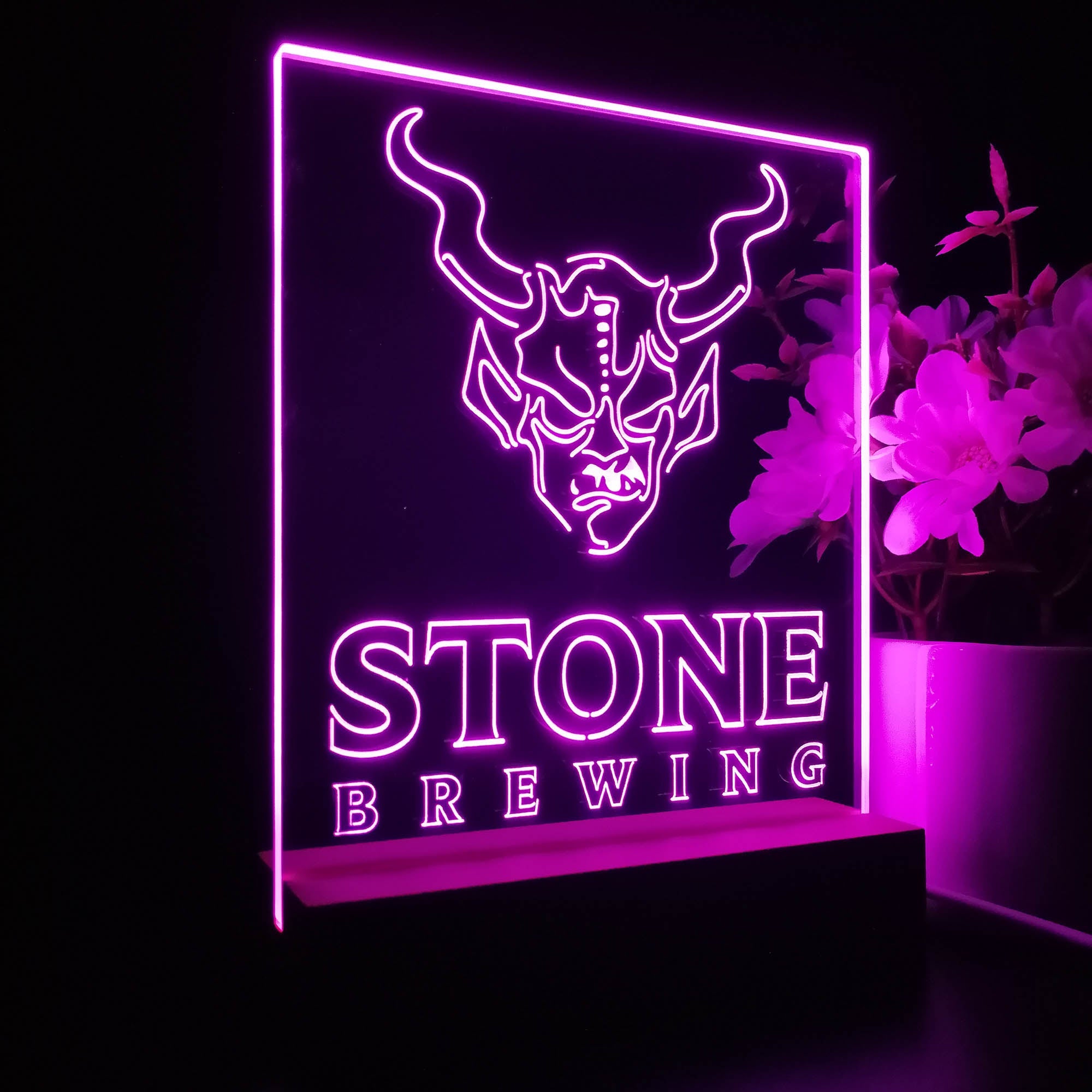 Stone Brewing Neon Sign Pub Bar Lamp