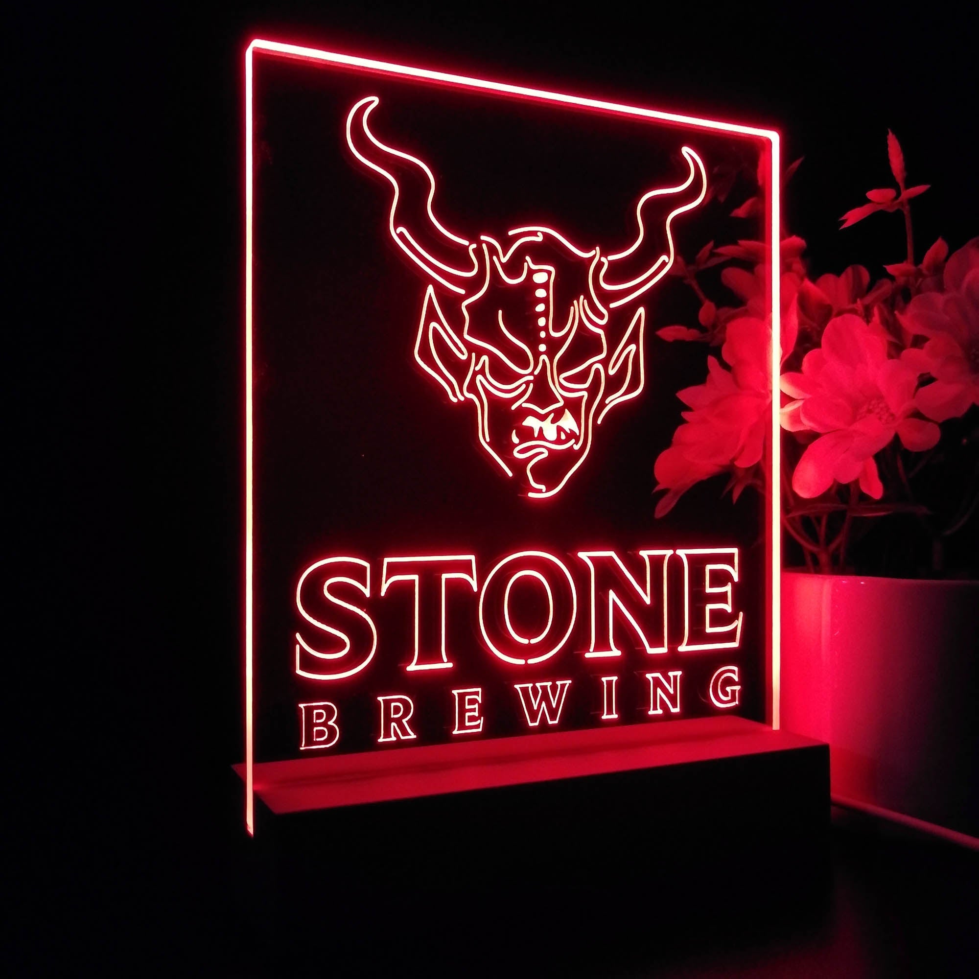 Stone Brewing Neon Sign Pub Bar Lamp