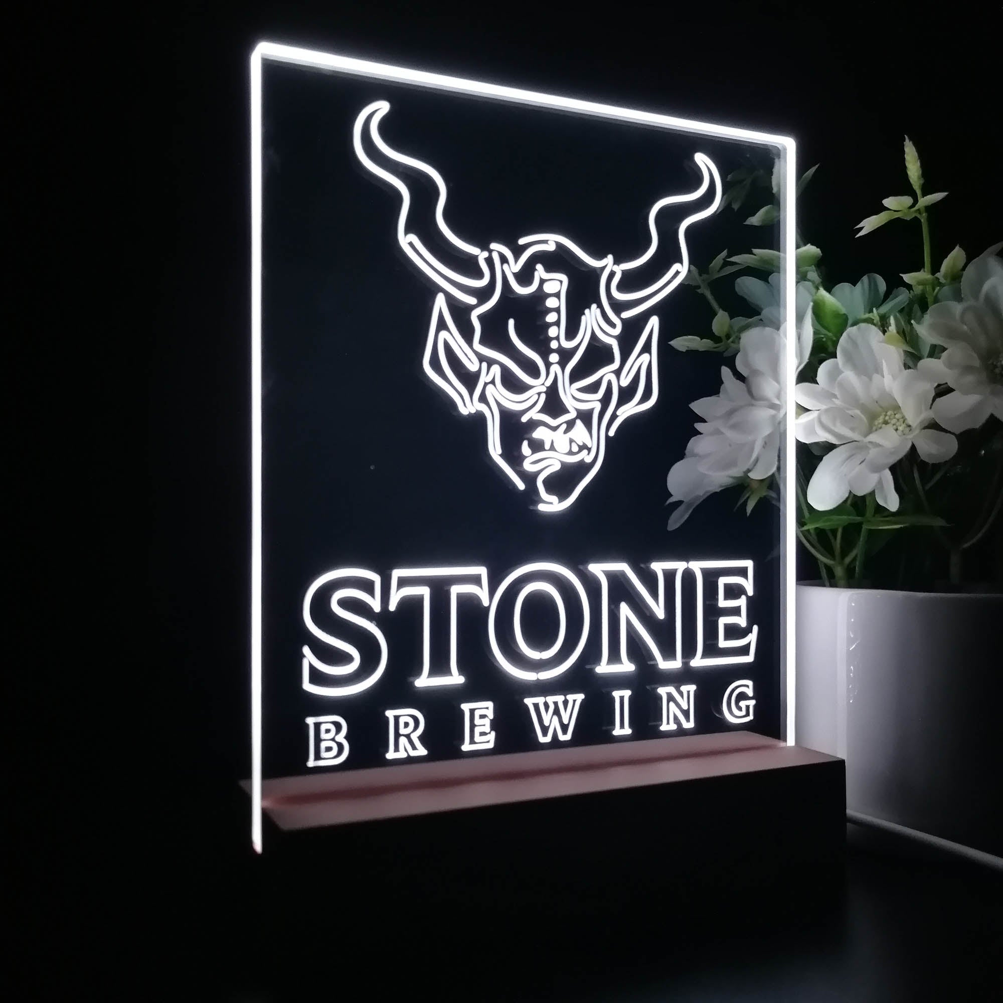 Stone Brewing Neon Sign Pub Bar Lamp