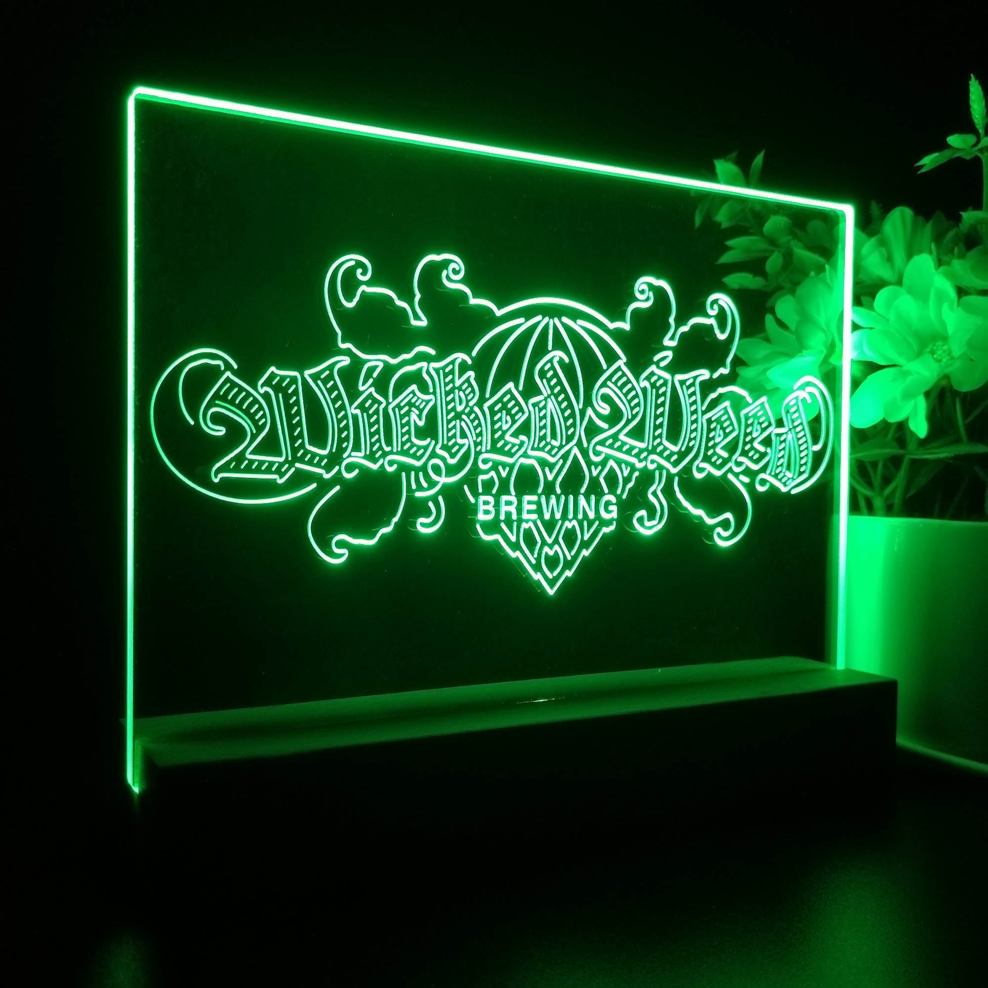 Wicked Weed Brewing Co. Neon Pub Bar Sign LED Lamp | PRO LED SIGN