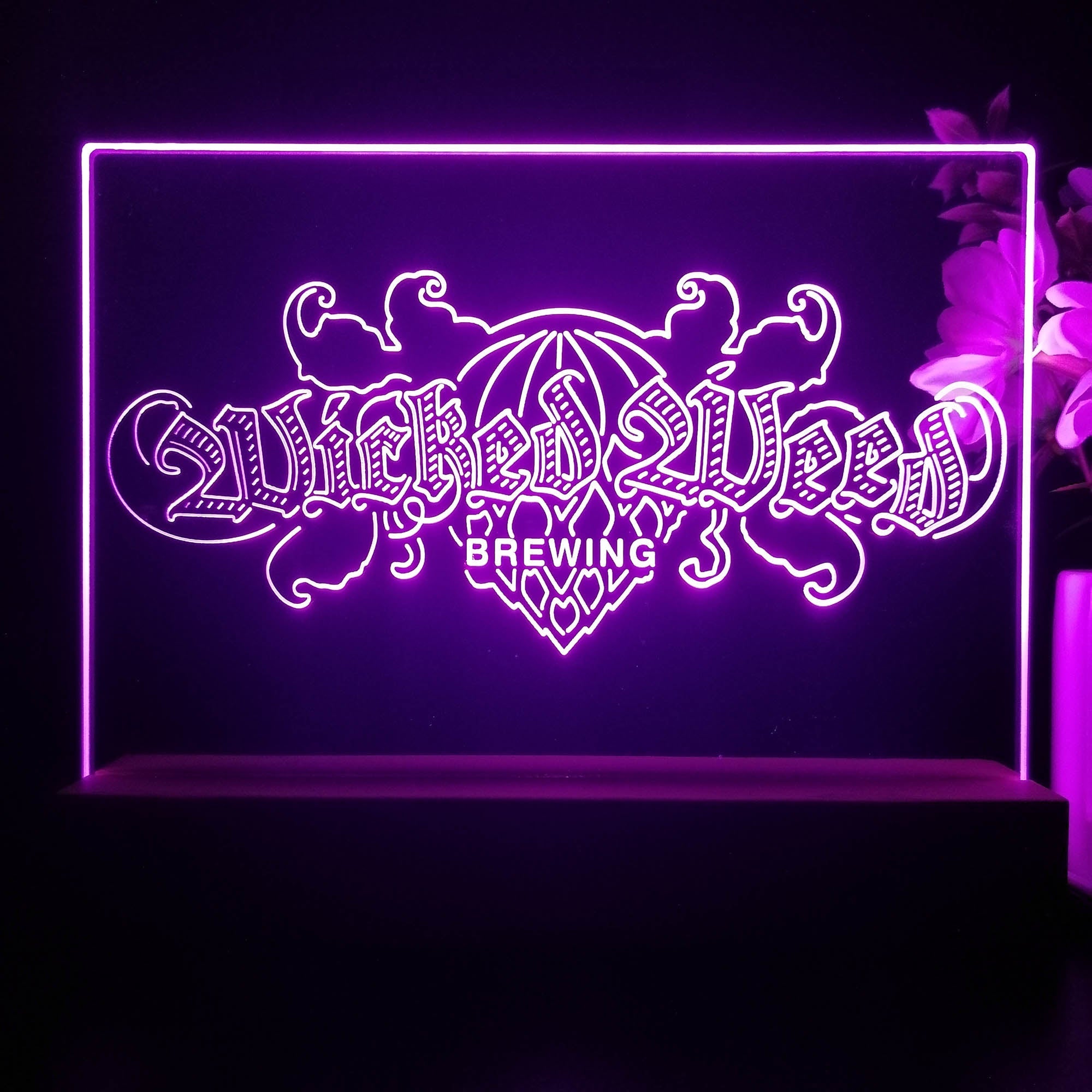 Wicked Weed Brewing Co. Neon Pub Bar Sign LED Lamp | PRO LED SIGN