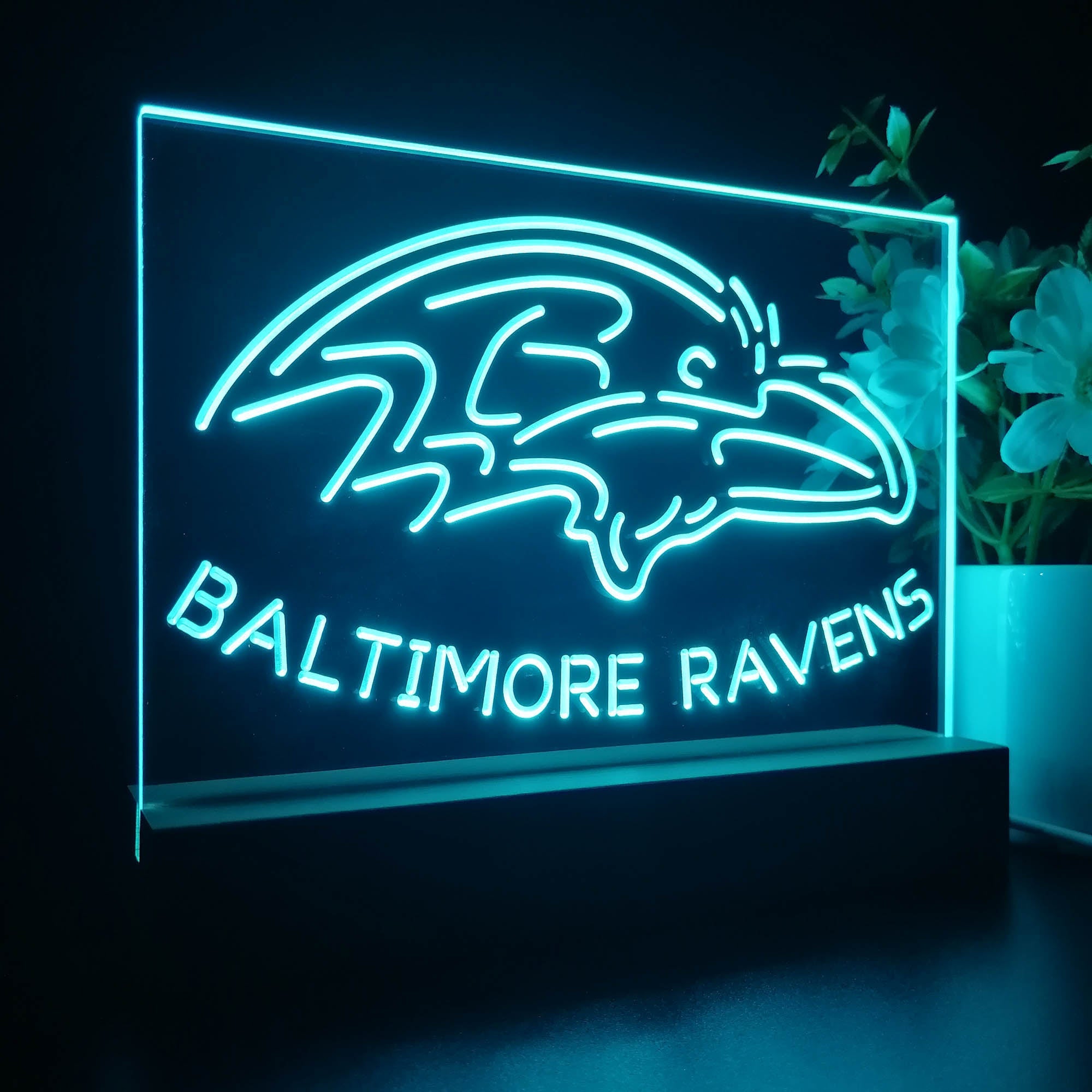 Baltimore Ravens  Neon Sign Pub Bar Lamp