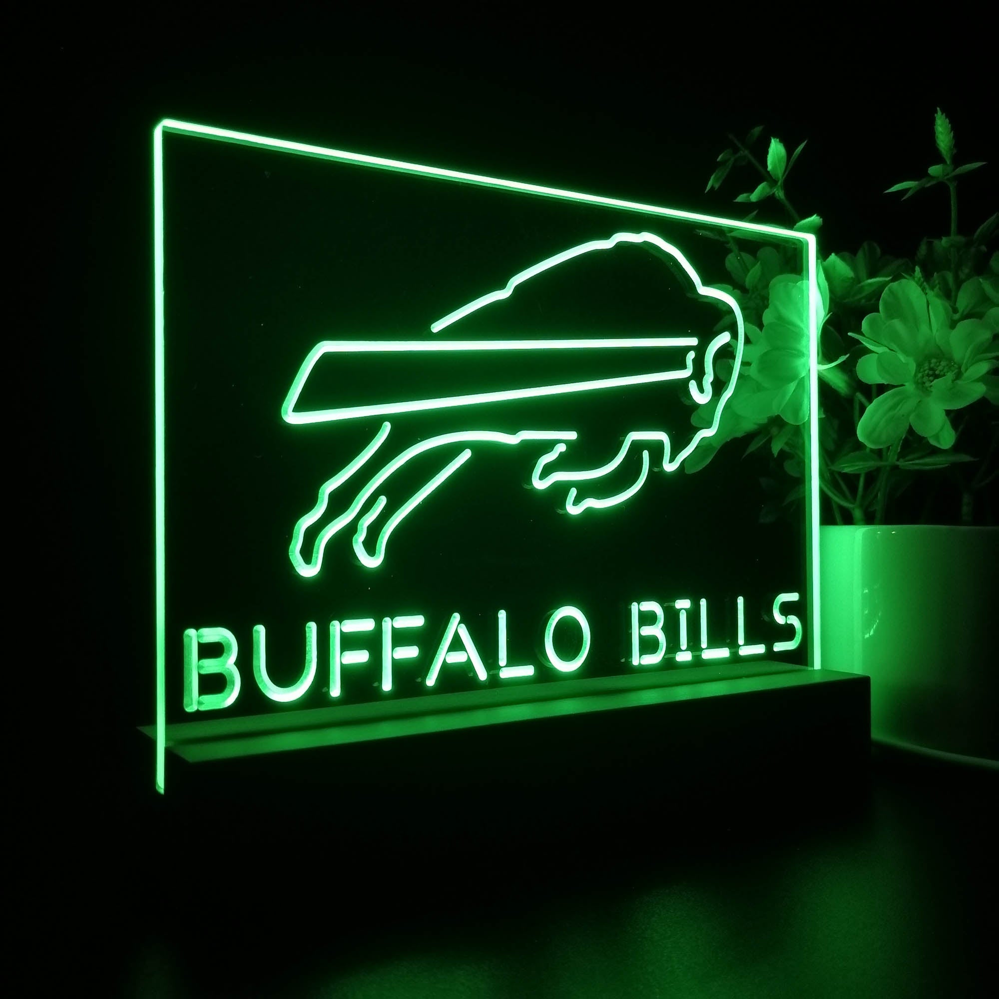 Buffalo Bills Neon Sign Pub Bar Lamp