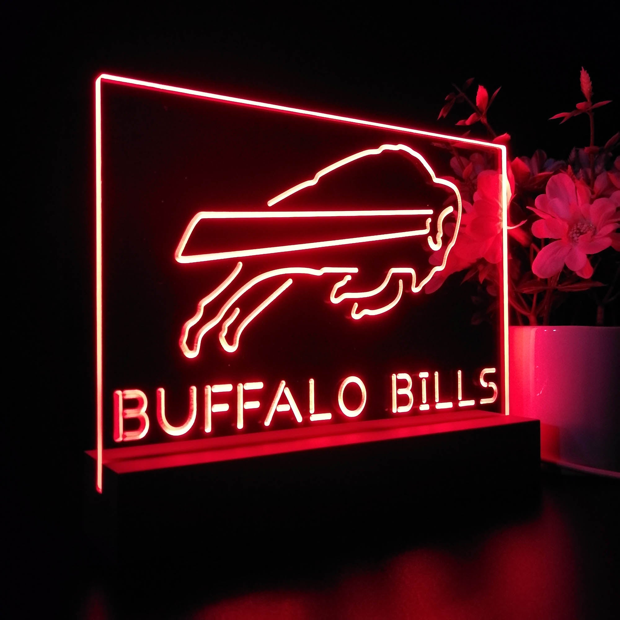 Buffalo Bills Neon Sign Pub Bar Lamp