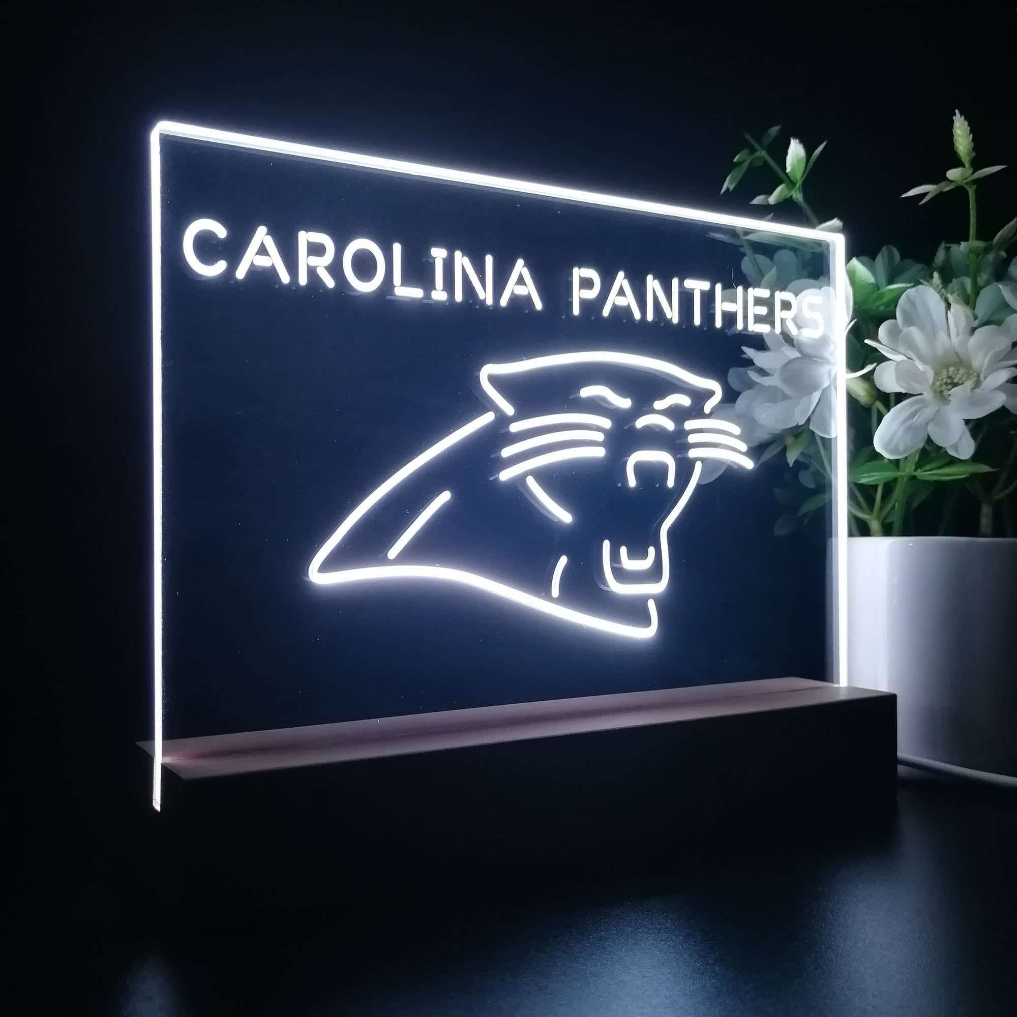 Carolina Panthers  Neon Sign Pub Bar Lamp