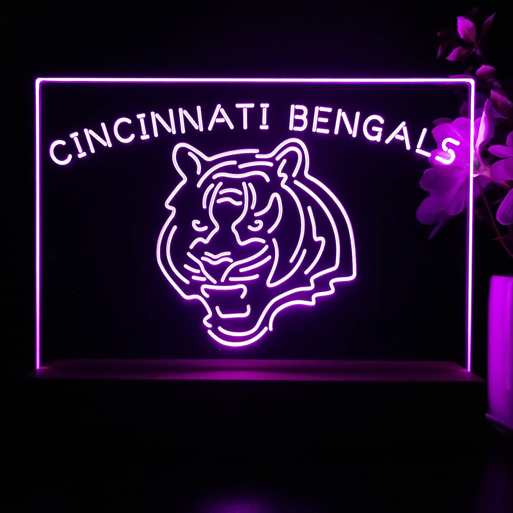 Cincinnati Bengals  Neon Sign Pub Bar Lamp