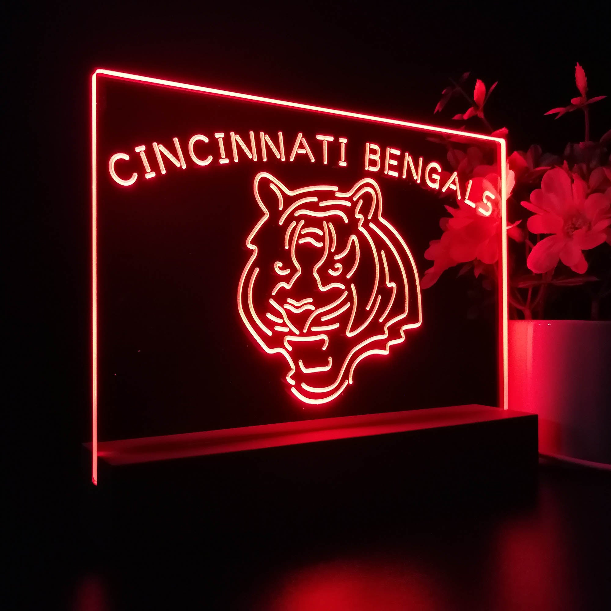 Cincinnati Bengals  Neon Sign Pub Bar Lamp