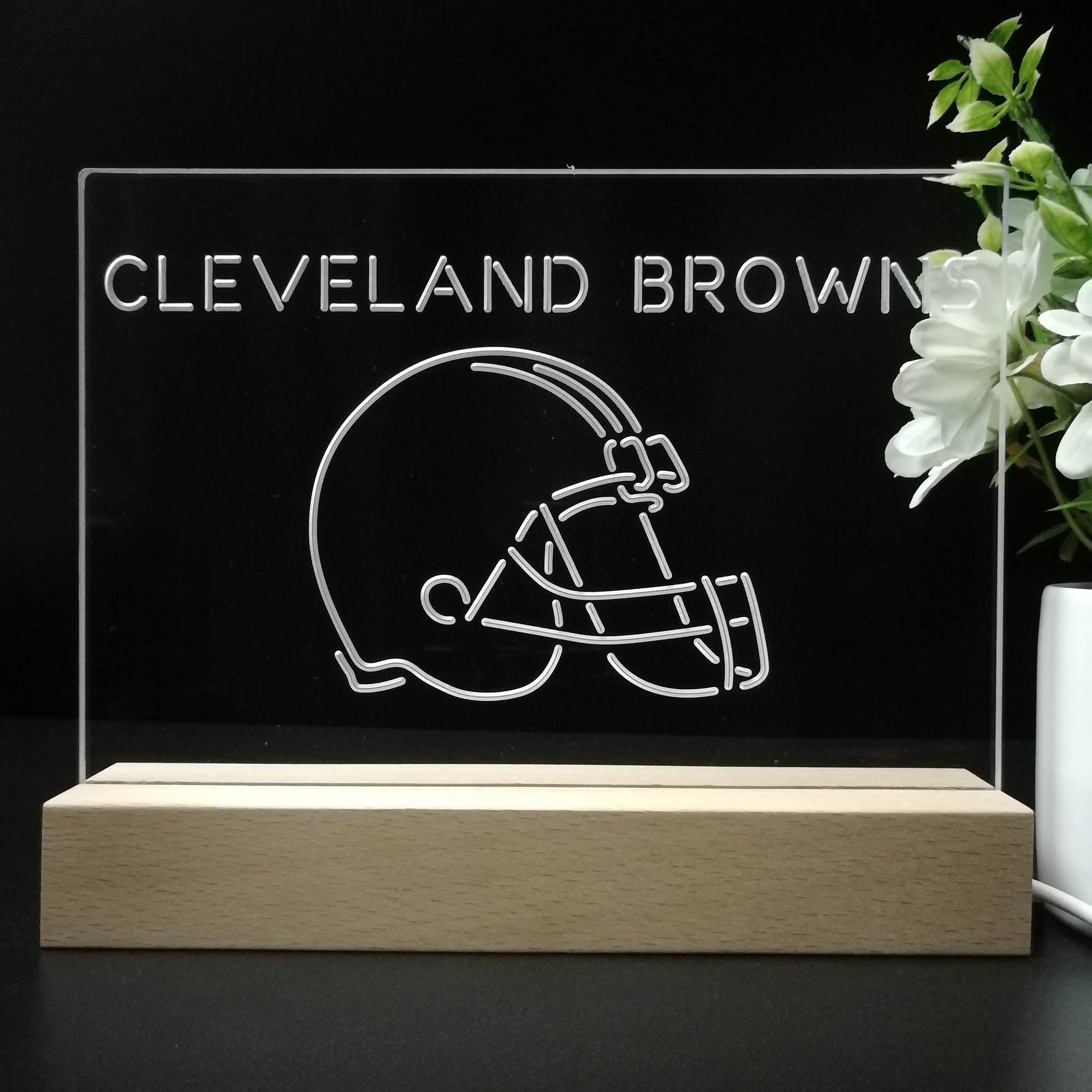 Cleveland Browns  Neon Sign Pub Bar Lamp