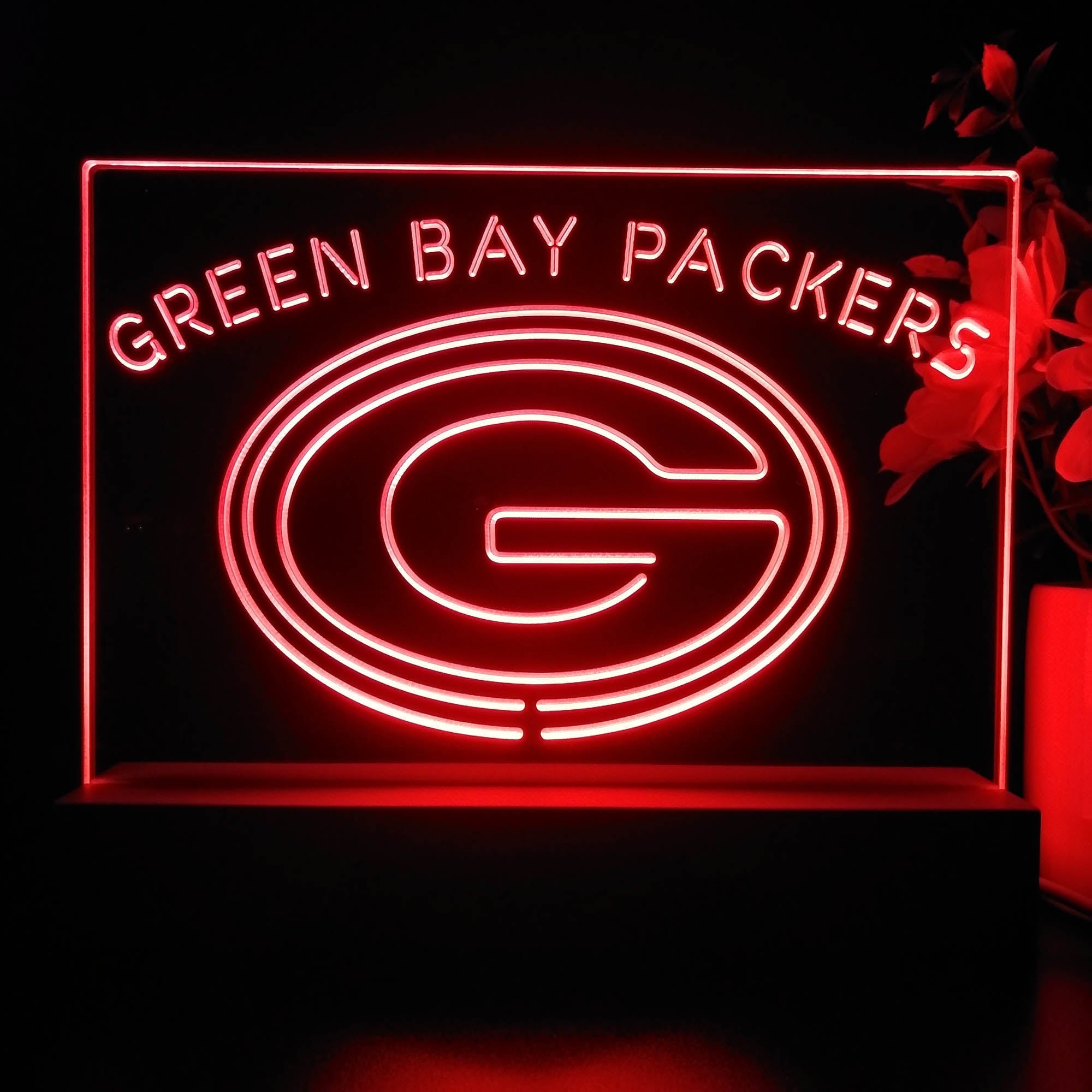 Green Bay Packers  Neon Sign Pub Bar Lamp