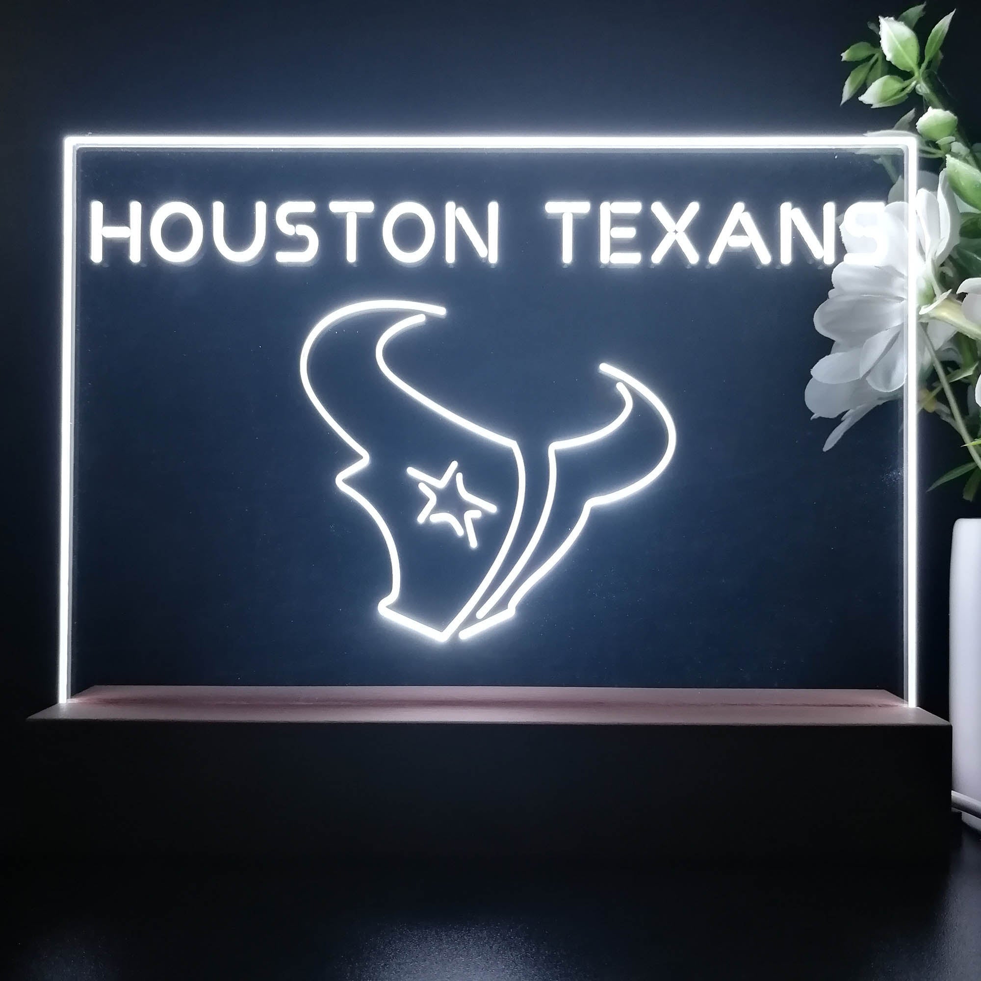 Houston Texans  Neon Sign Pub Bar Lamp