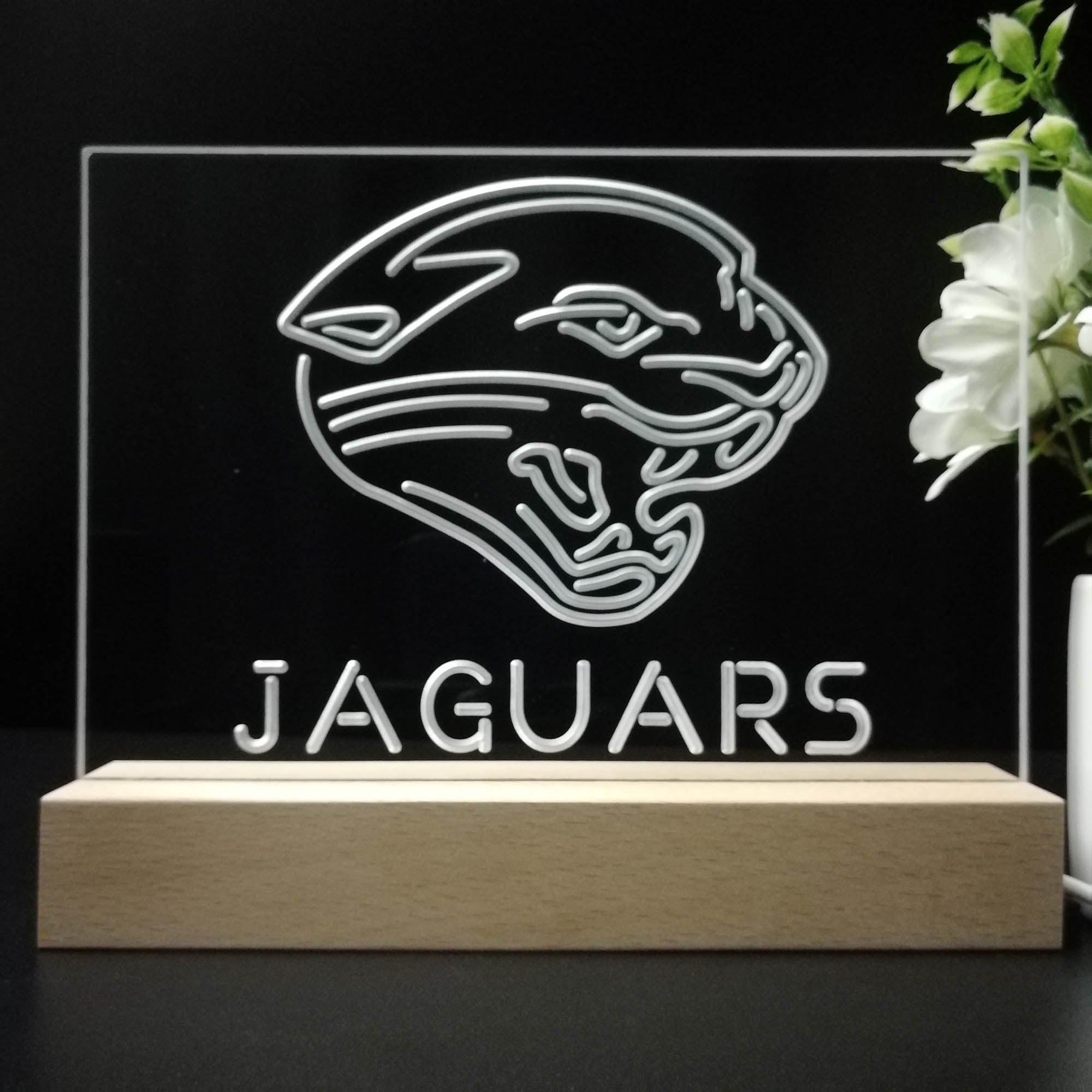 Jacksonville Jaguars  Neon Sign Pub Bar Lamp