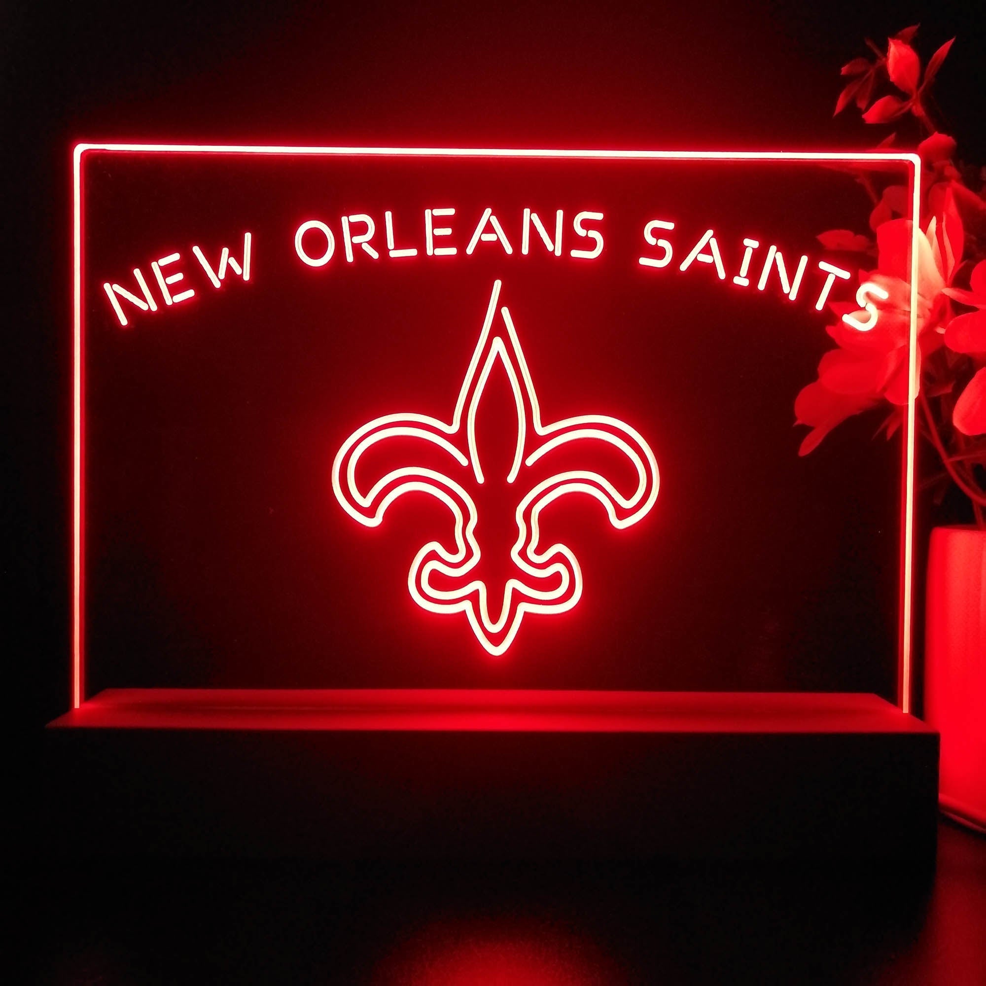 New Orleans Saints  Neon Sign Pub Bar Lamp