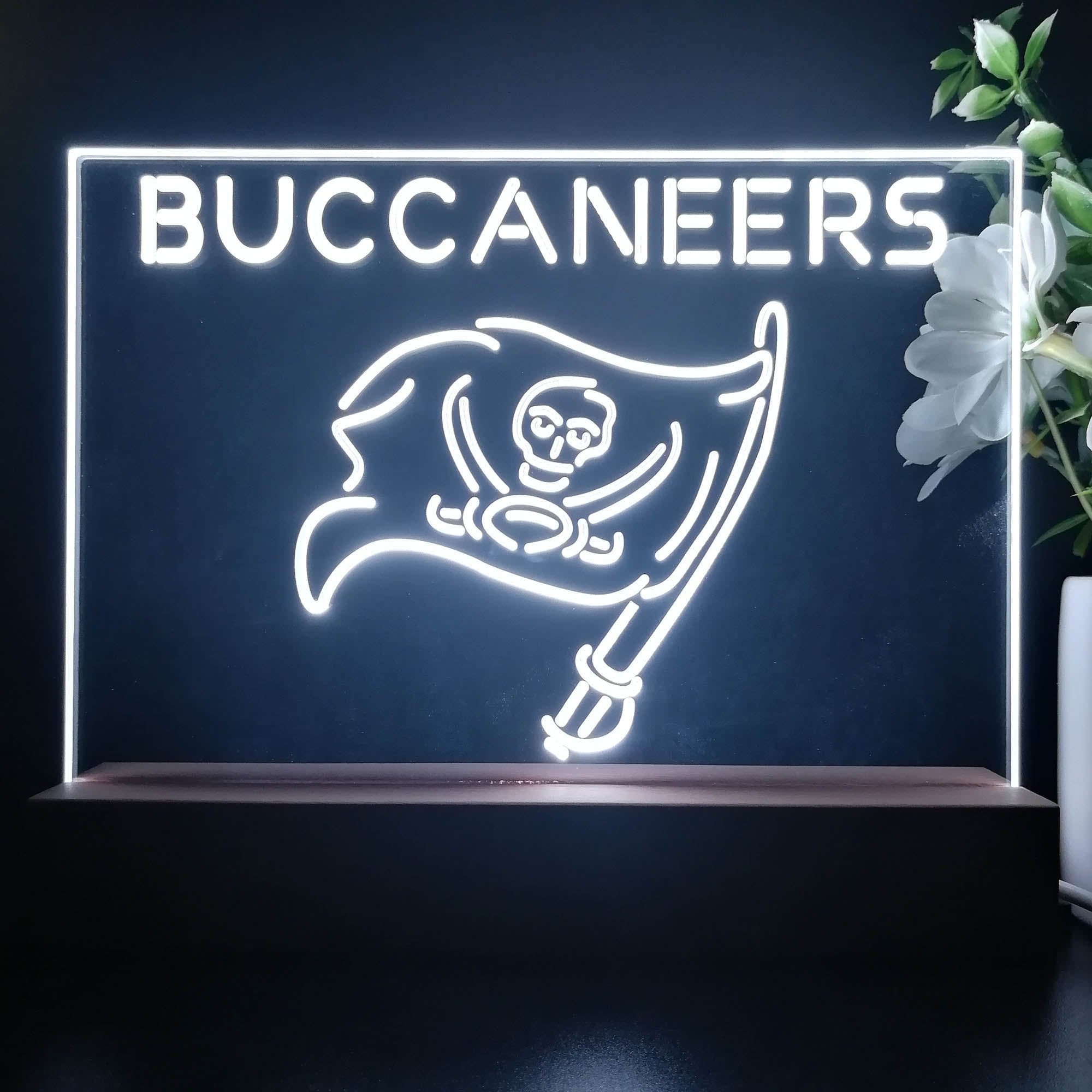 Tampa Bay Buccaneers  Neon Sign Pub Bar Lamp