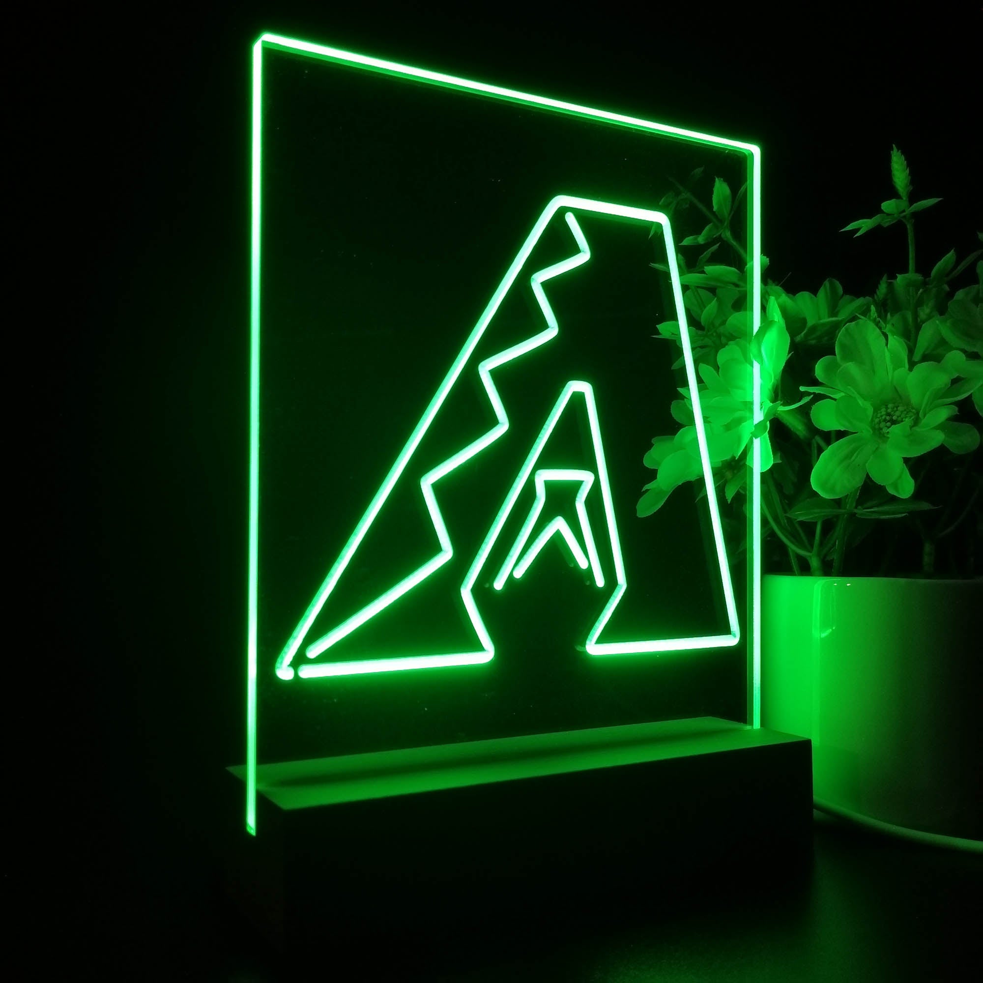 Arizona Diamondbacks Neon Sign Table Top Lamp