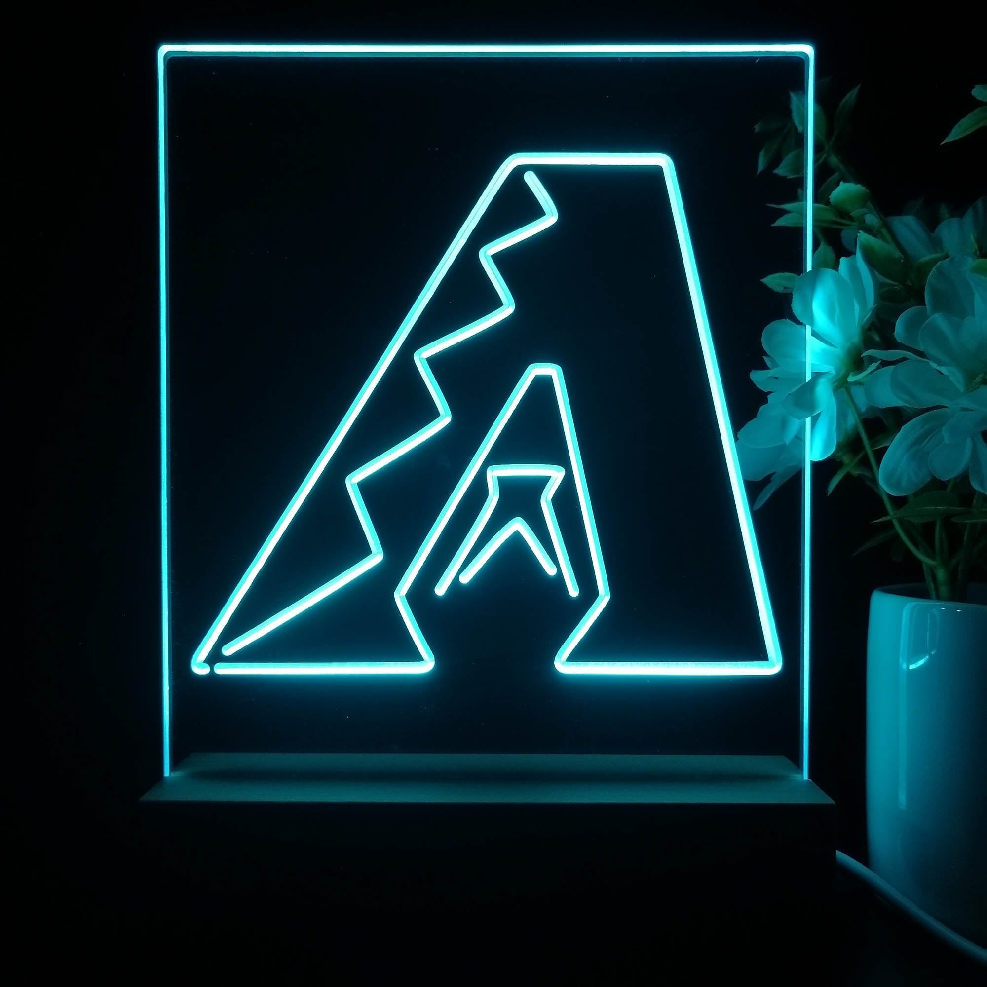Arizona Diamondbacks Neon Sign Table Top Lamp