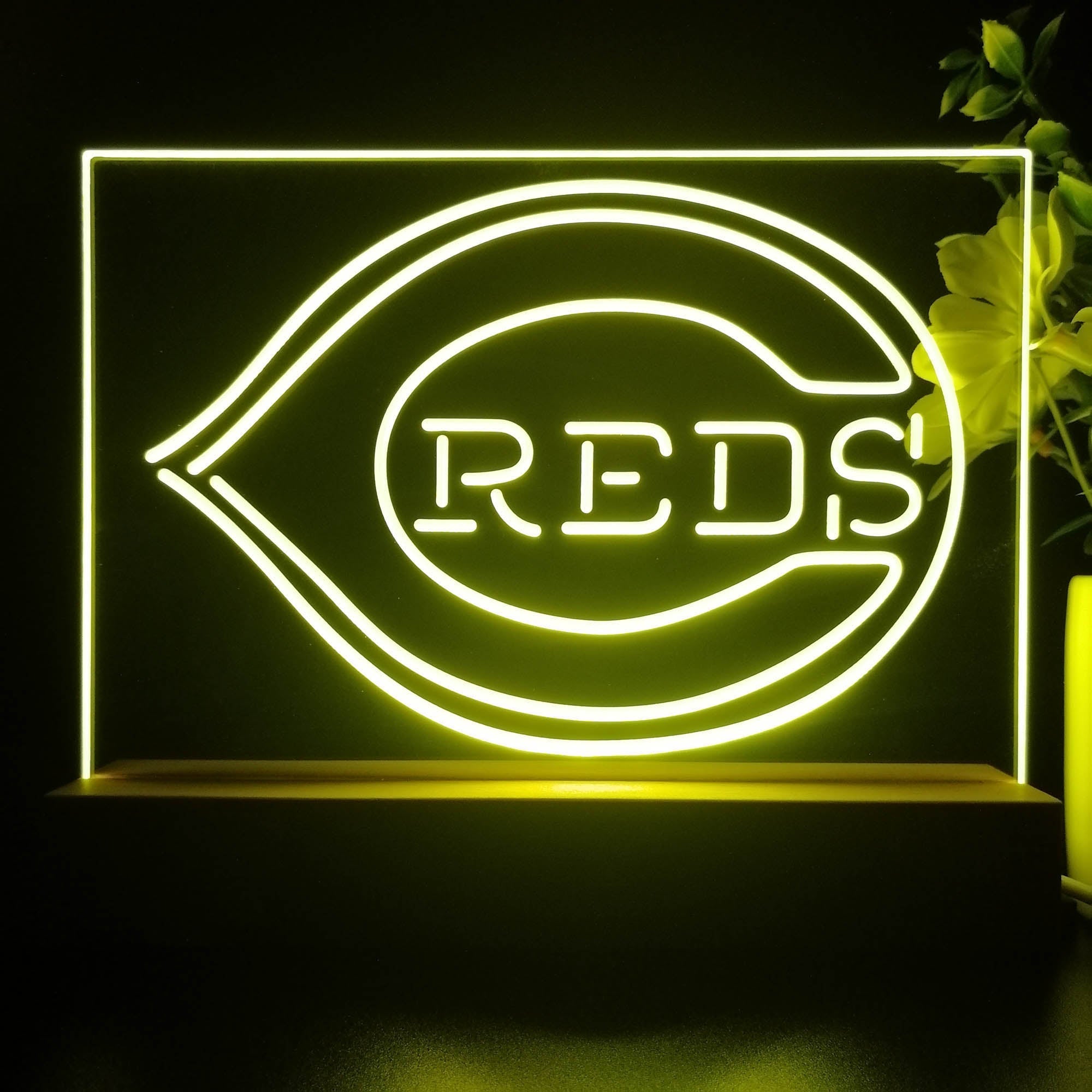 Cincinnati Reds Neon Sign Pub Bar Lamp