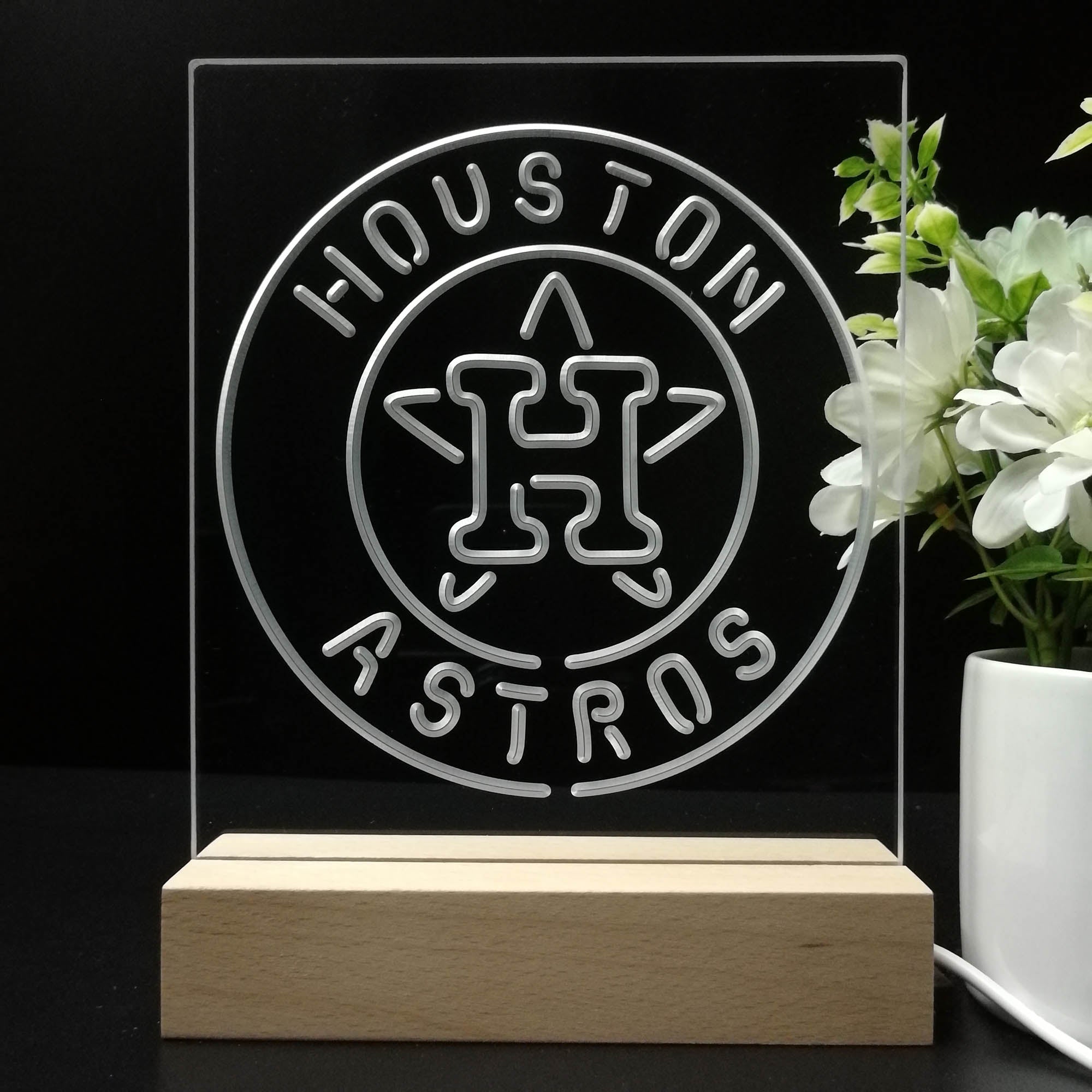 Houston Astros 2022 World Series Champions HD Vivid Neon Sign Light La –