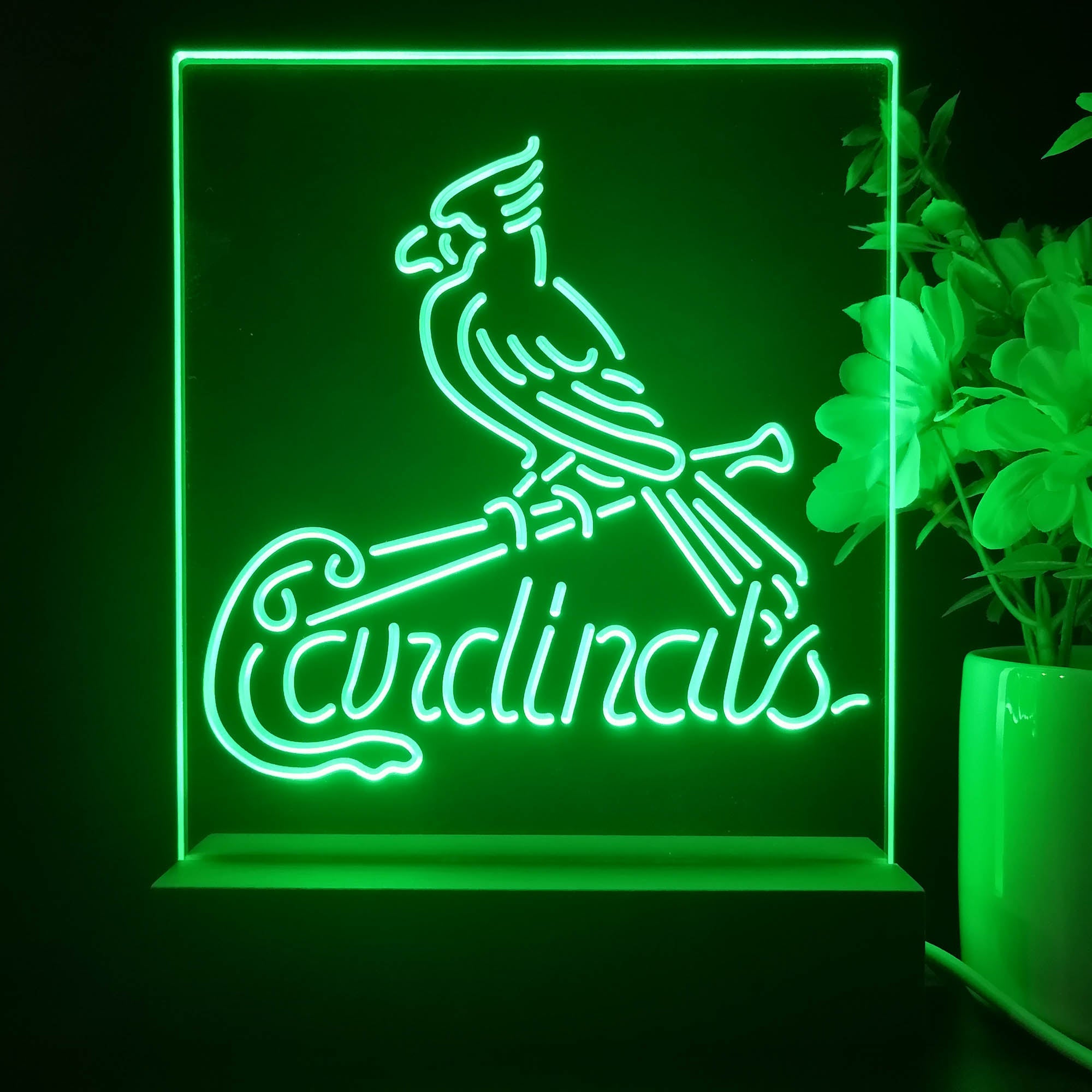 St Louis Cardinals LED Neon Sign Size 8x12