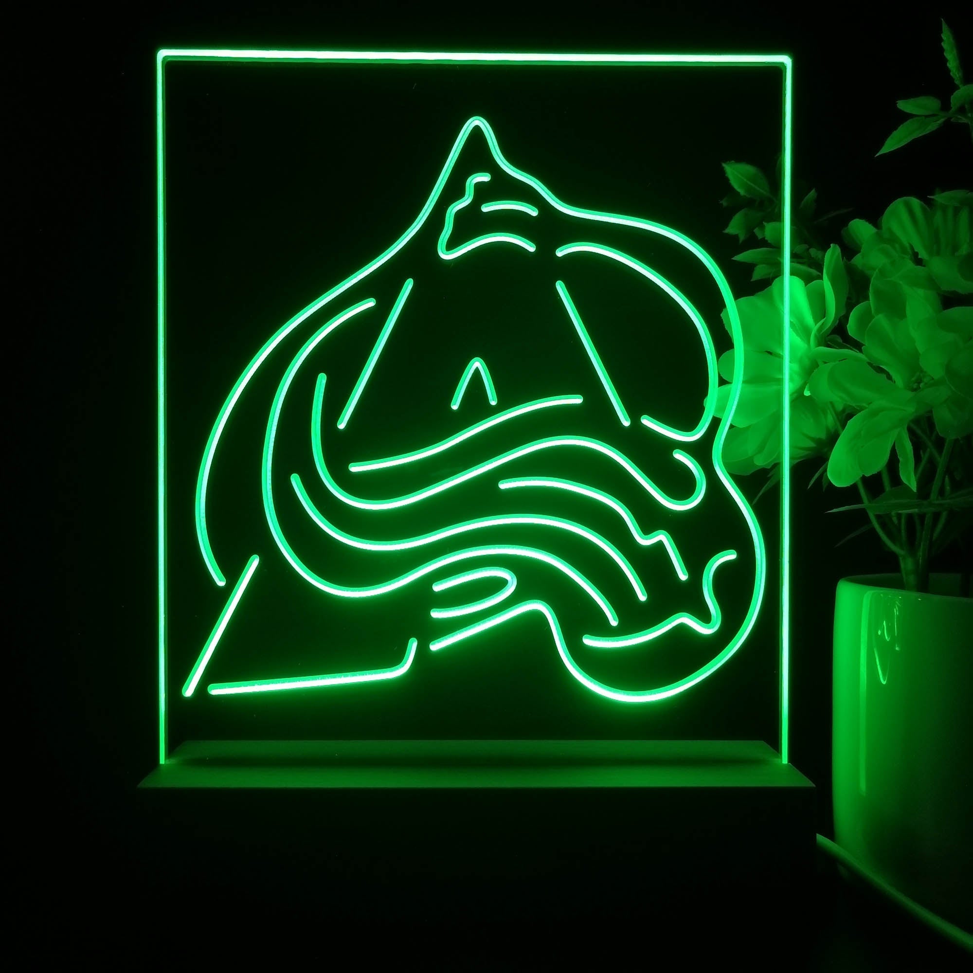 Colorado Avalanches Neon Sign Table Top Lamp