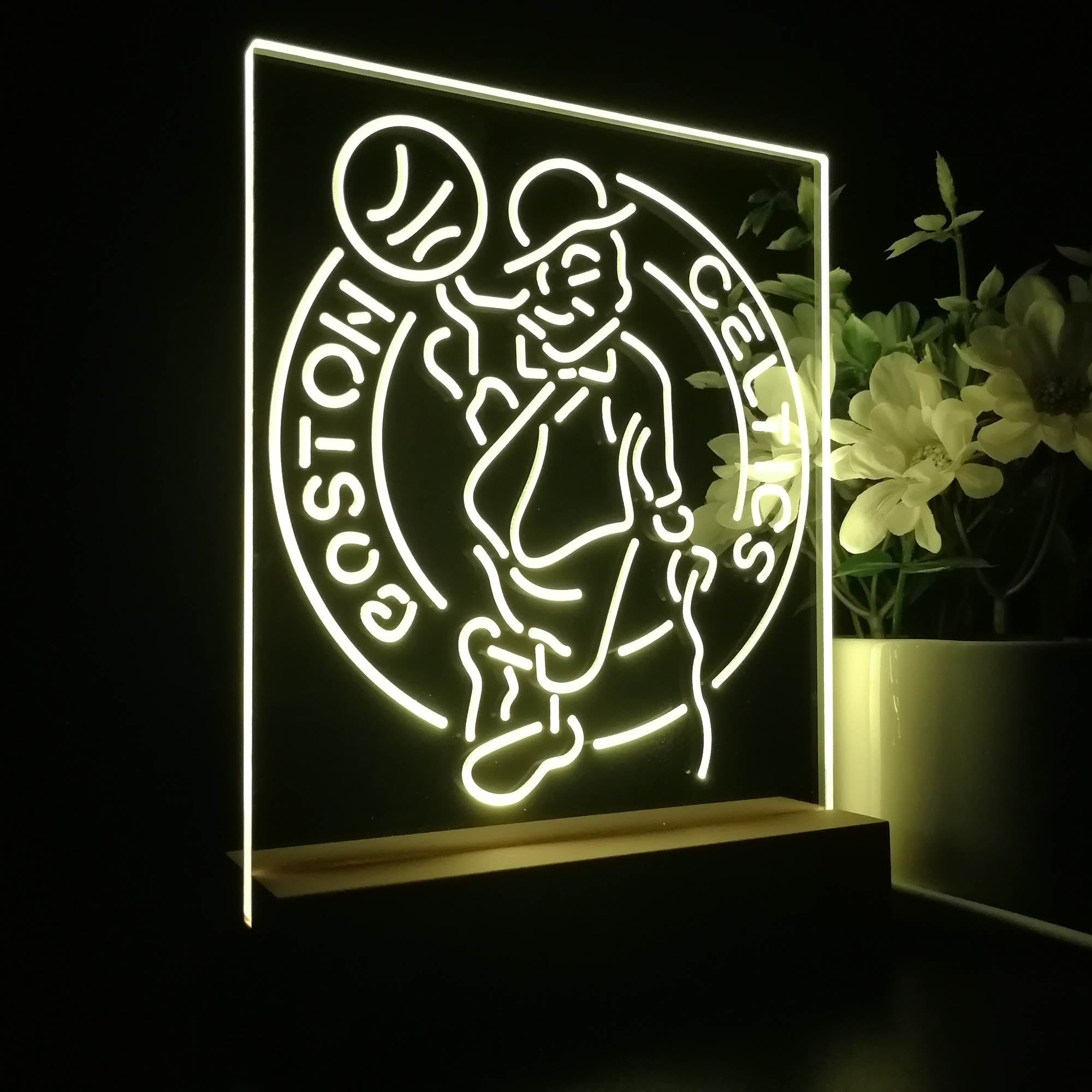 Boston Celticses Night Light Neon Pub Bar Lamp
